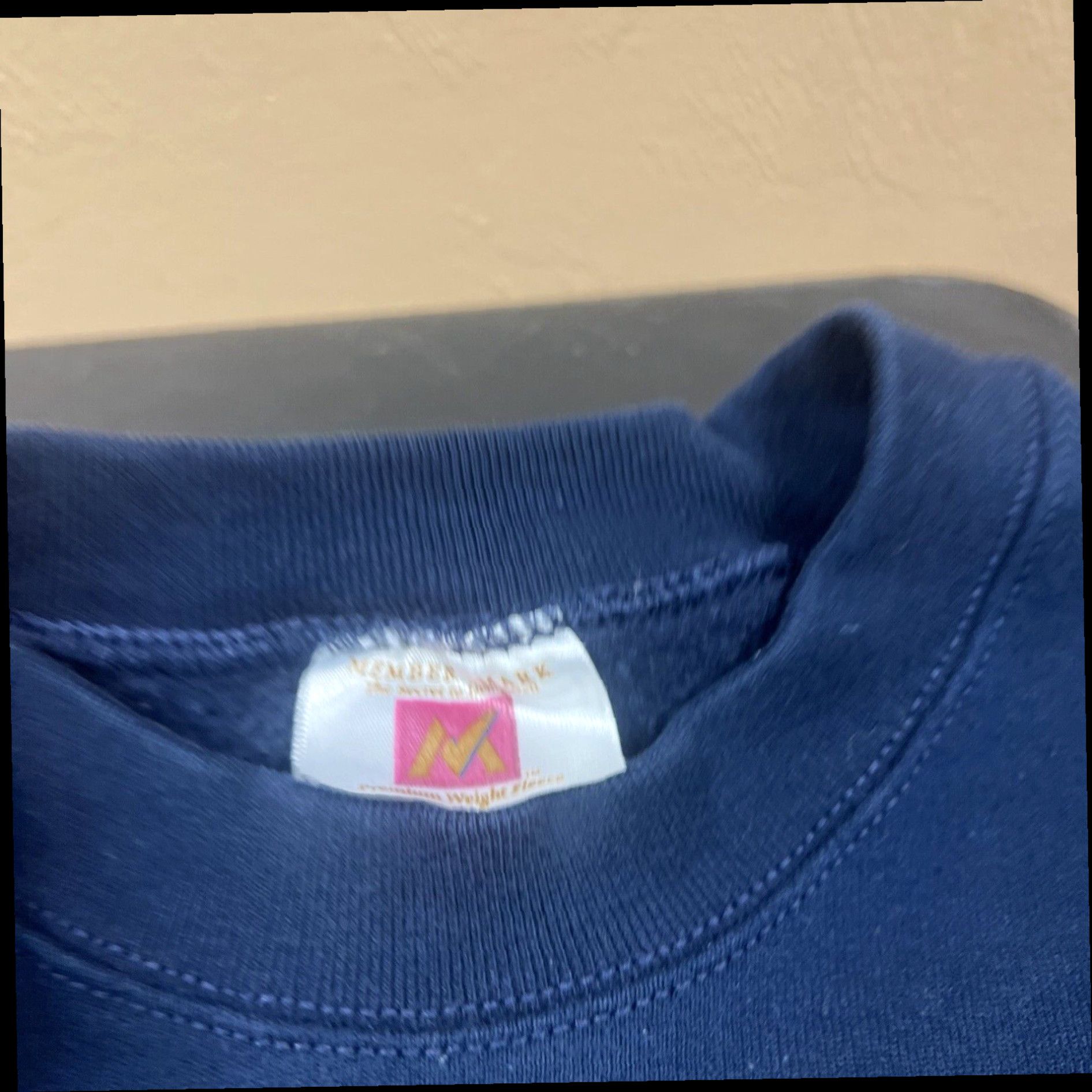 Vintage Vtg Sweatshirt Mens XL Blank Blue Crewneck Members Mark Size US XL / EU 56 / 4 - 5 Thumbnail