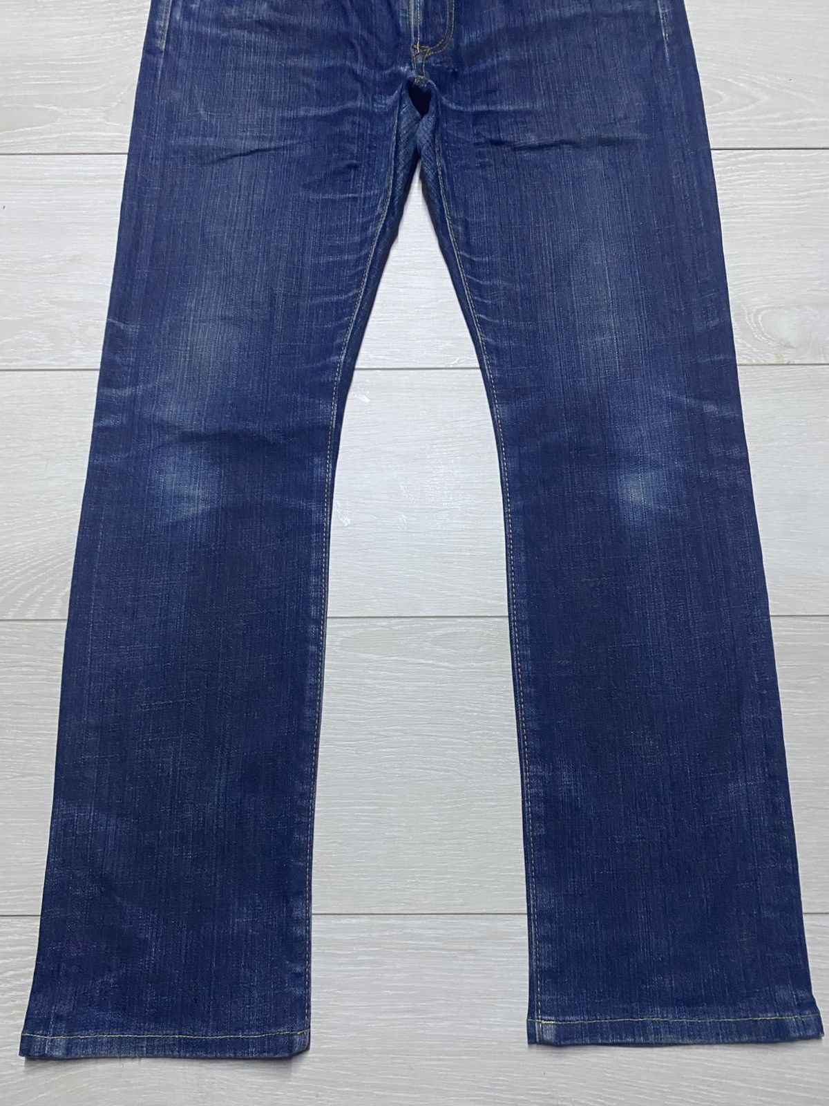 Eternal Vintage Eternal Blue Wash Skinny Slim Fit Jeans Size US 34 / EU 50 - 5 Thumbnail