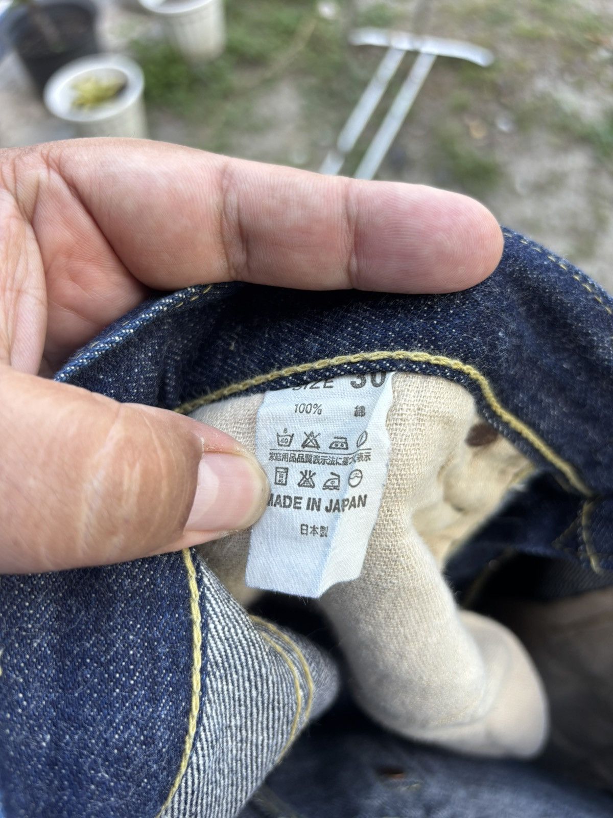 Japanese Brand Trigger Selvedge Jeans Size US 30 / EU 46 - 8 Thumbnail