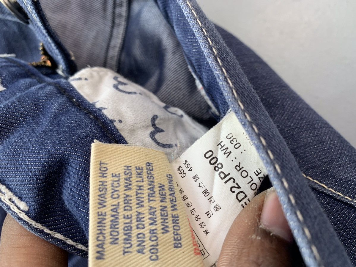 Vintage Vintage Evisu inspired crazy denim Size US 30 / EU 46 - 8 Thumbnail