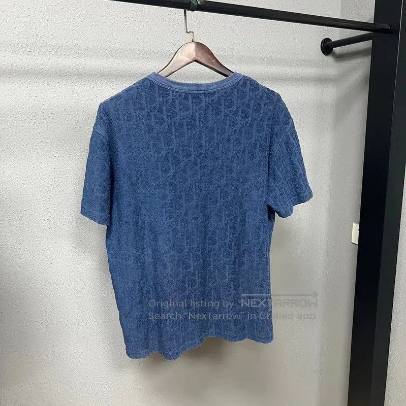 Dior Dior Blue Cotton Men's T-Shirt . Size US L / EU 52-54 / 3 - 2 Thumbnail