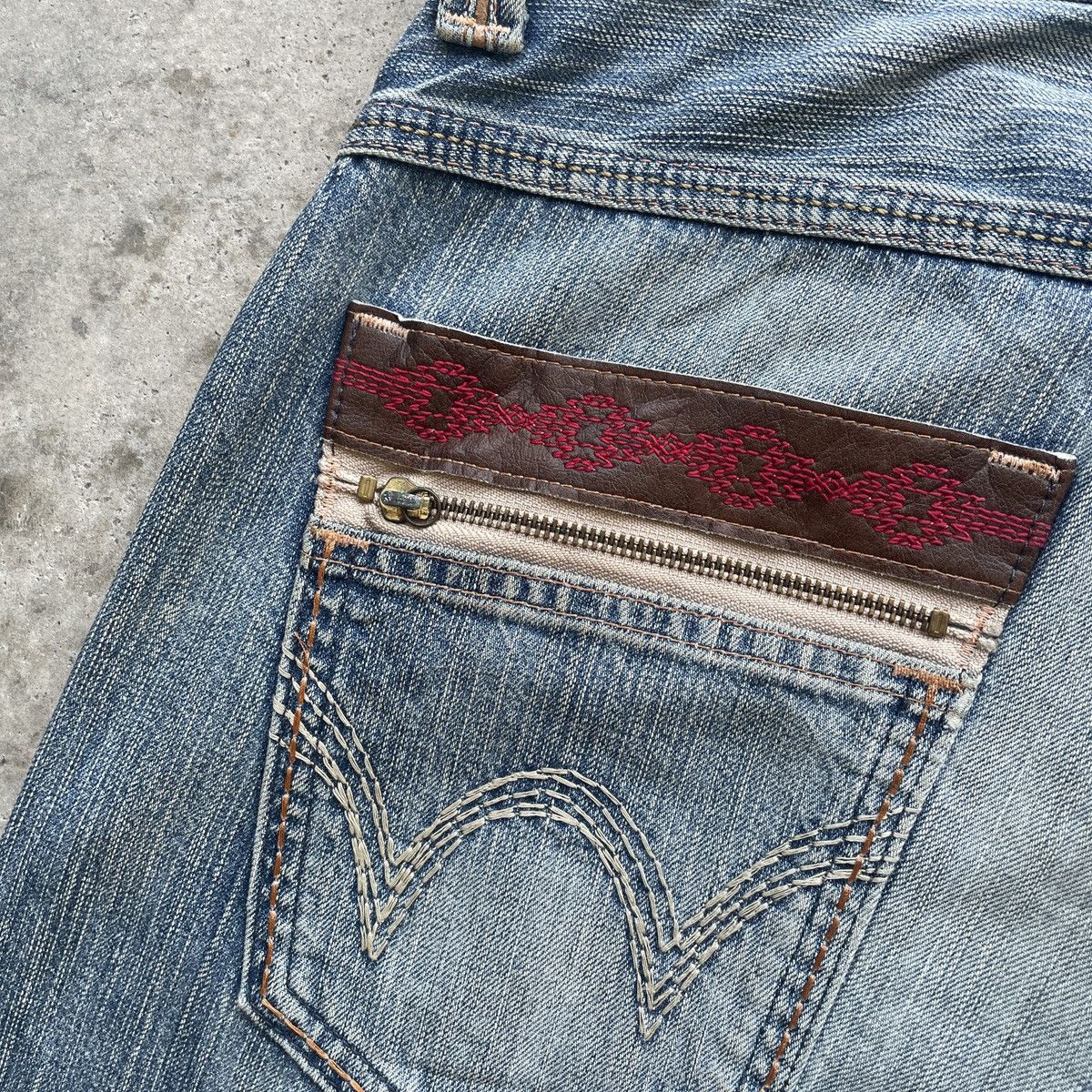 Edwin Vintage Edwin Rusty Jeans Faded Distressed Denim Pants W35 Size US 35 - 9 Thumbnail