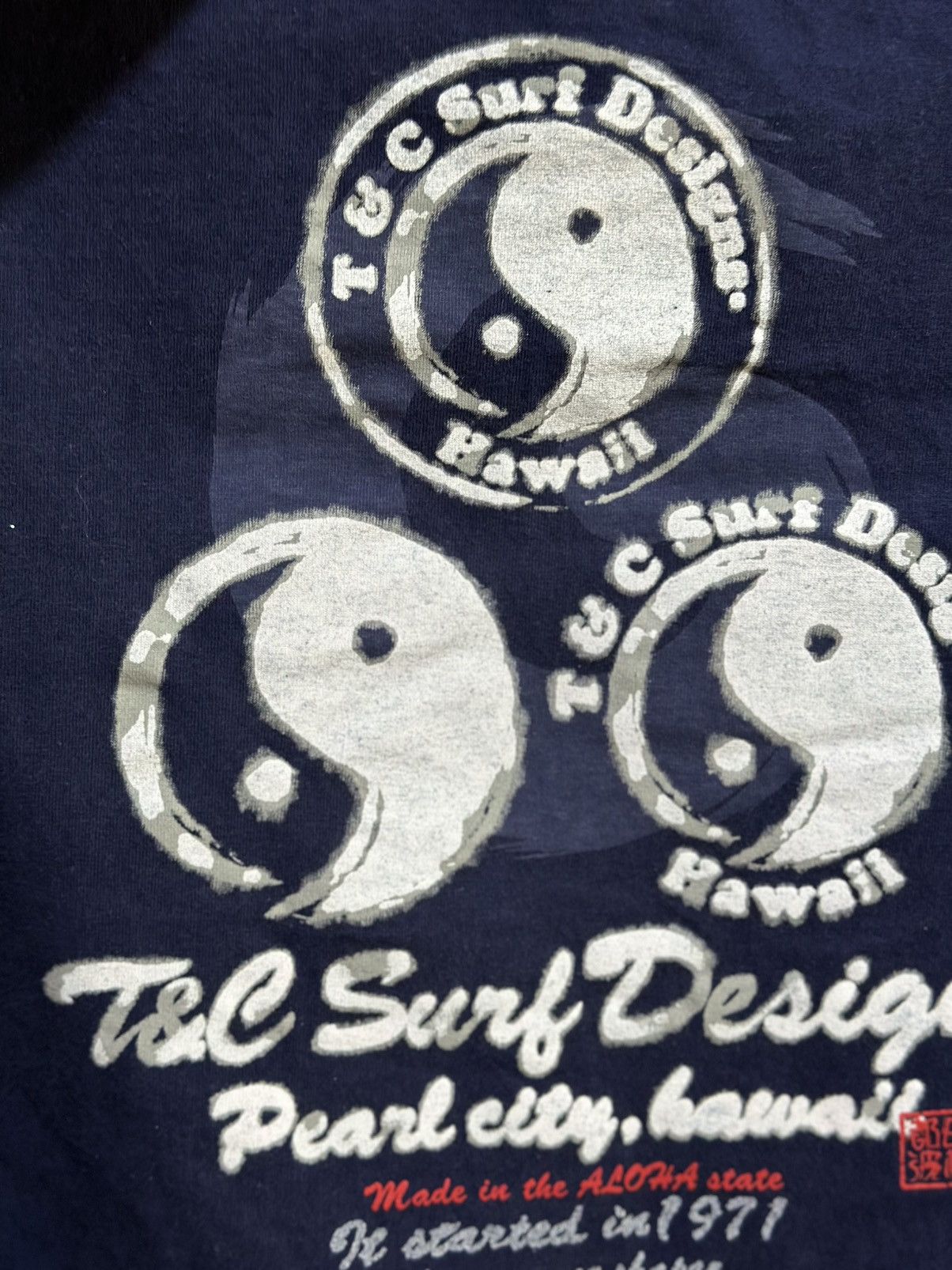 Vintage Vintage T&C Surf Design Hawaii Faded Tee Size US L / EU 52-54 / 3 - 7 Thumbnail