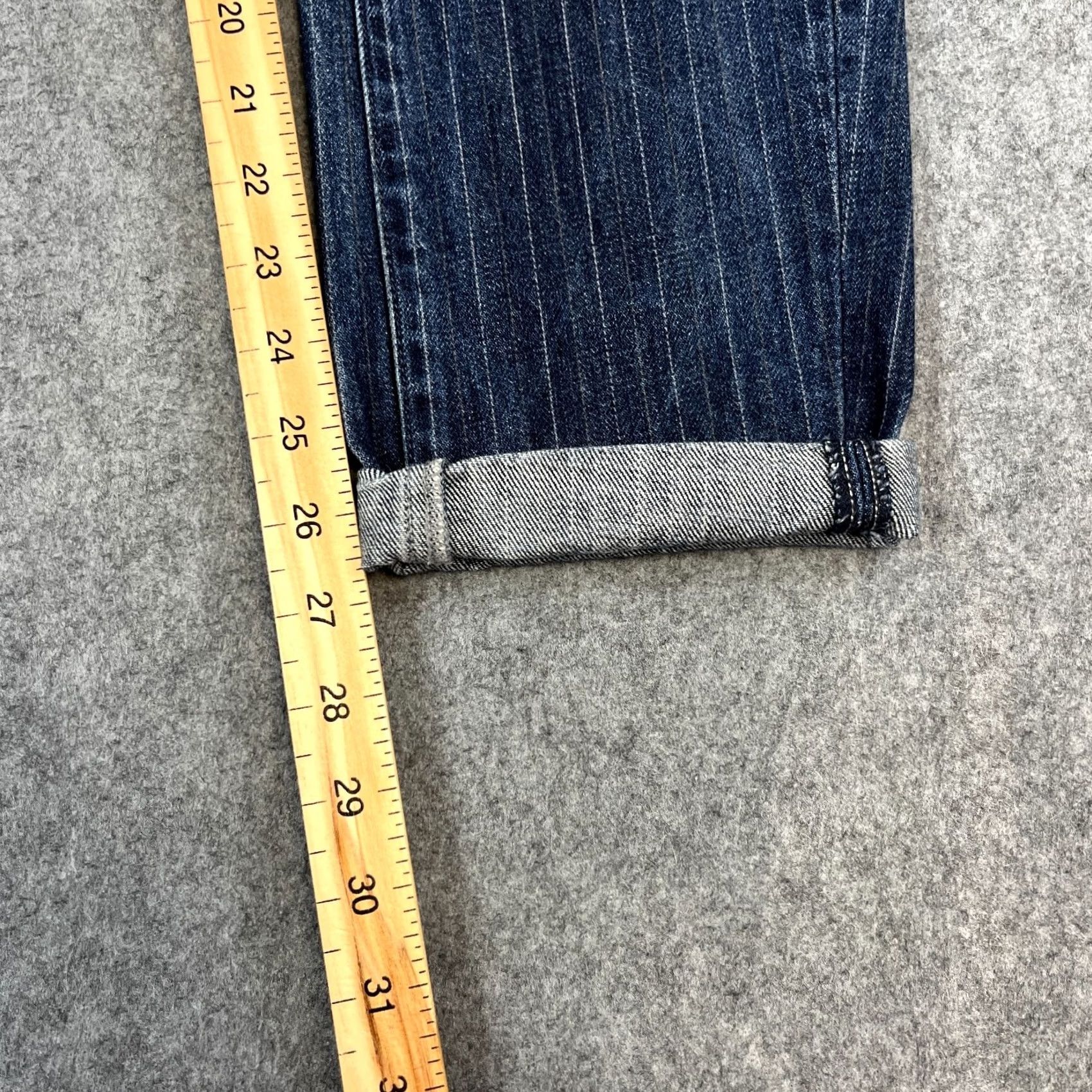 G-Star G-Star Womens Boyfriend Jeans 27 32 Cuffed Dark Blue Midge Saddle Jeans Size 27" / US 4 / IT 40 - 4 Thumbnail