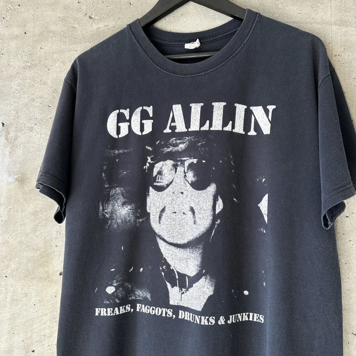 Band Tees GG ALLIN Portrait T-Shirt Size US M / EU 48-50 / 2 - 1 Thumbnail