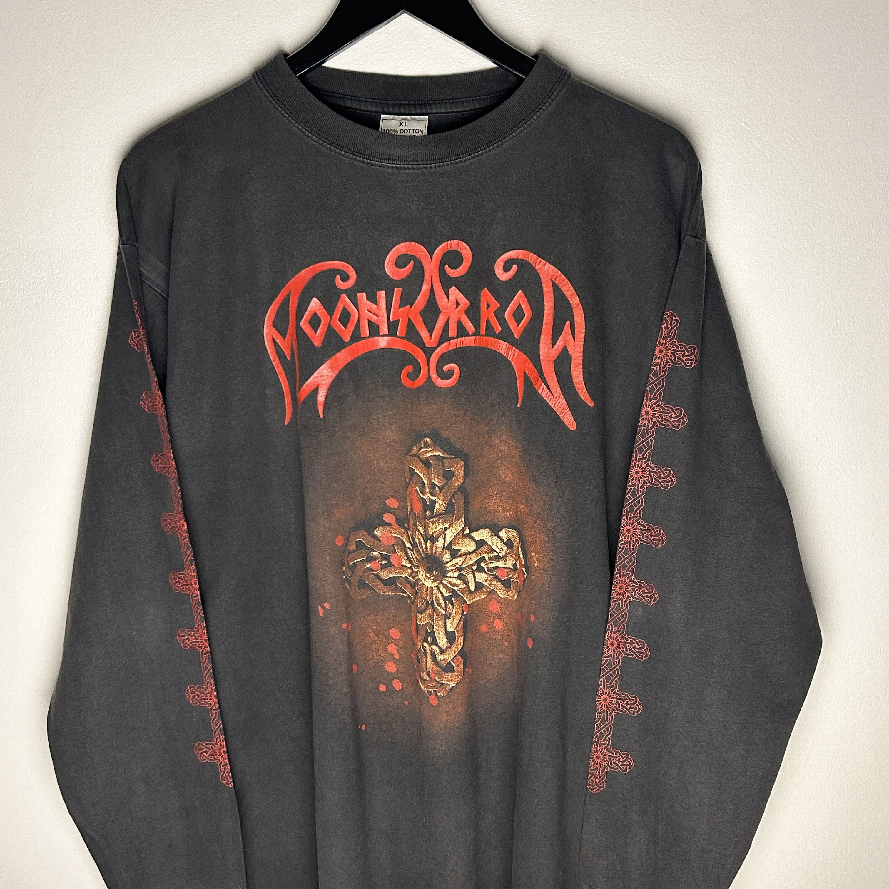 Band Tees Vintage Moonsorrow Born Of Fury 2005 Band T-shirt Size US XL / EU 56 / 4 - 3 Thumbnail