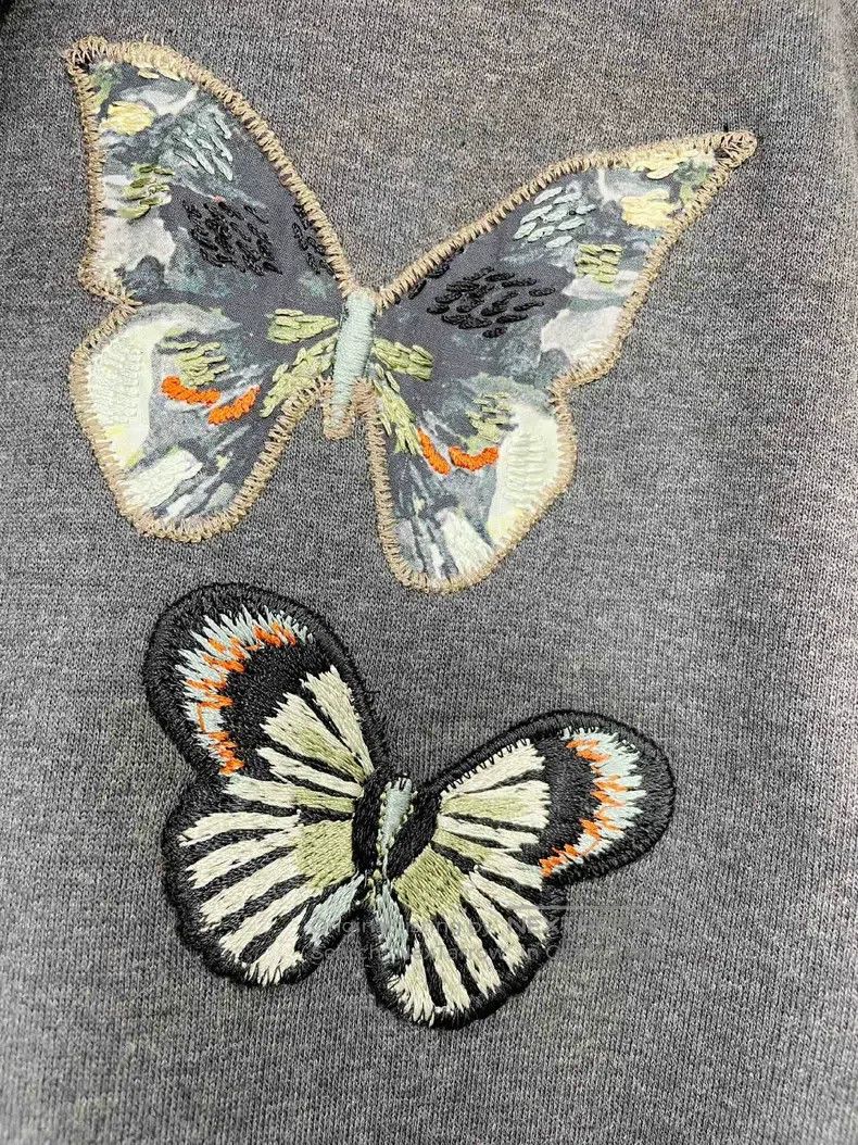 Valentino Valentino Heavy Flower Embroidered Willow Stud Casual Jack Size US M / EU 48-50 / 2 - 7 Thumbnail