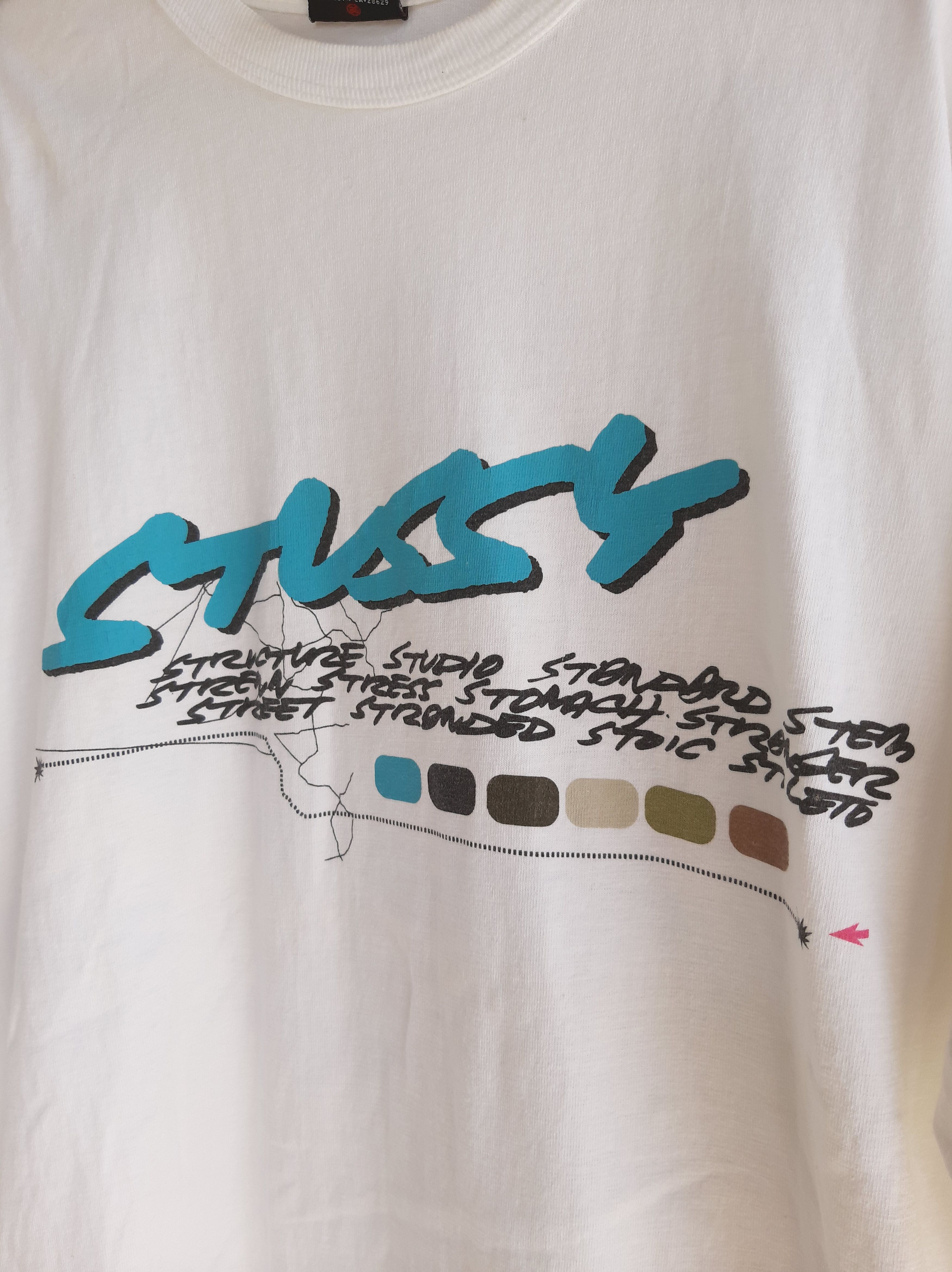Futura × Stussy Vintage Y2k Stussy X Futura Lab Longsleeve T shirt Size US M / EU 48-50 / 2 - 2 Thumbnail