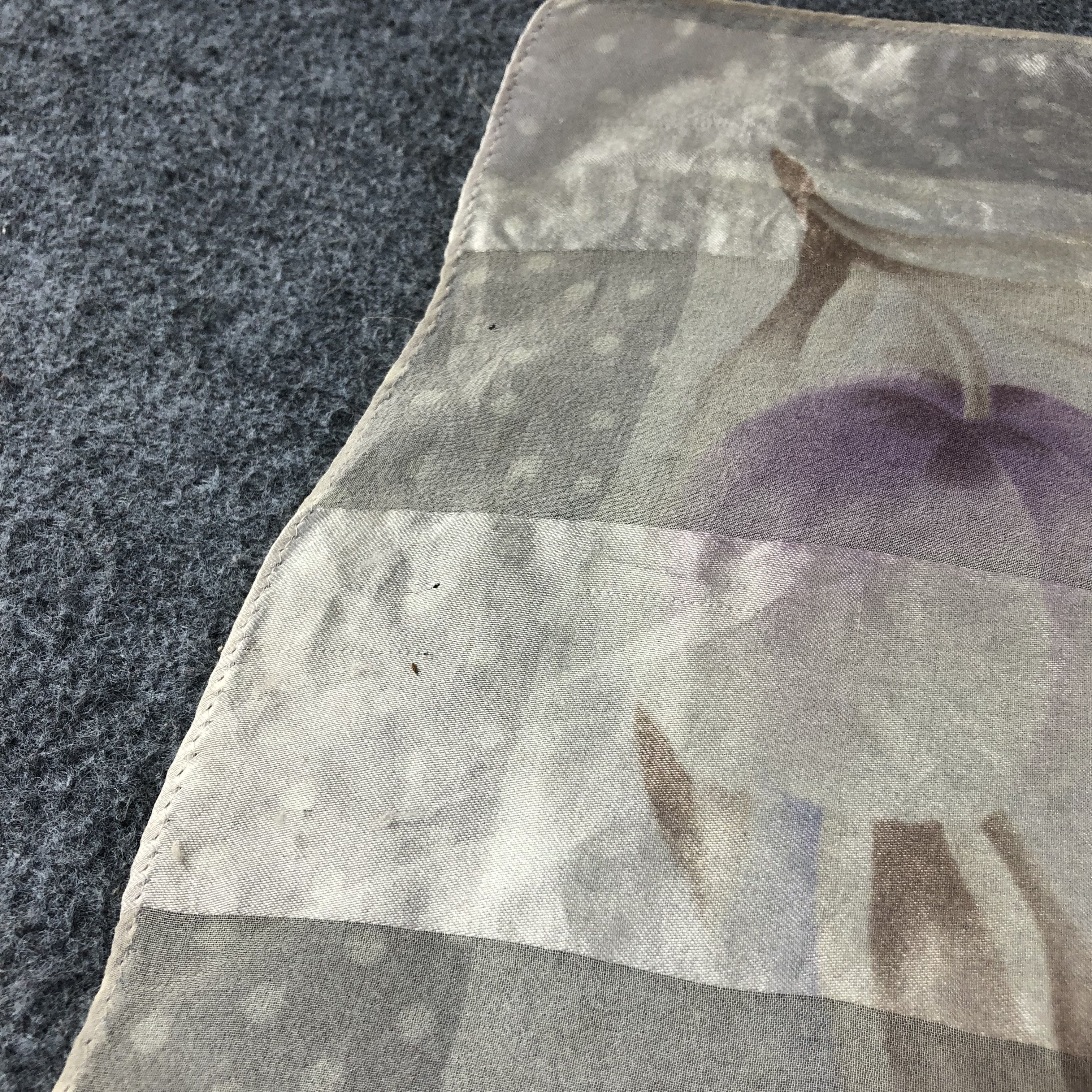 Pierre Cardin Vintage Pierre Cardin Slit Thread Silk Scarf M655 Size ONE SIZE - 9 Thumbnail