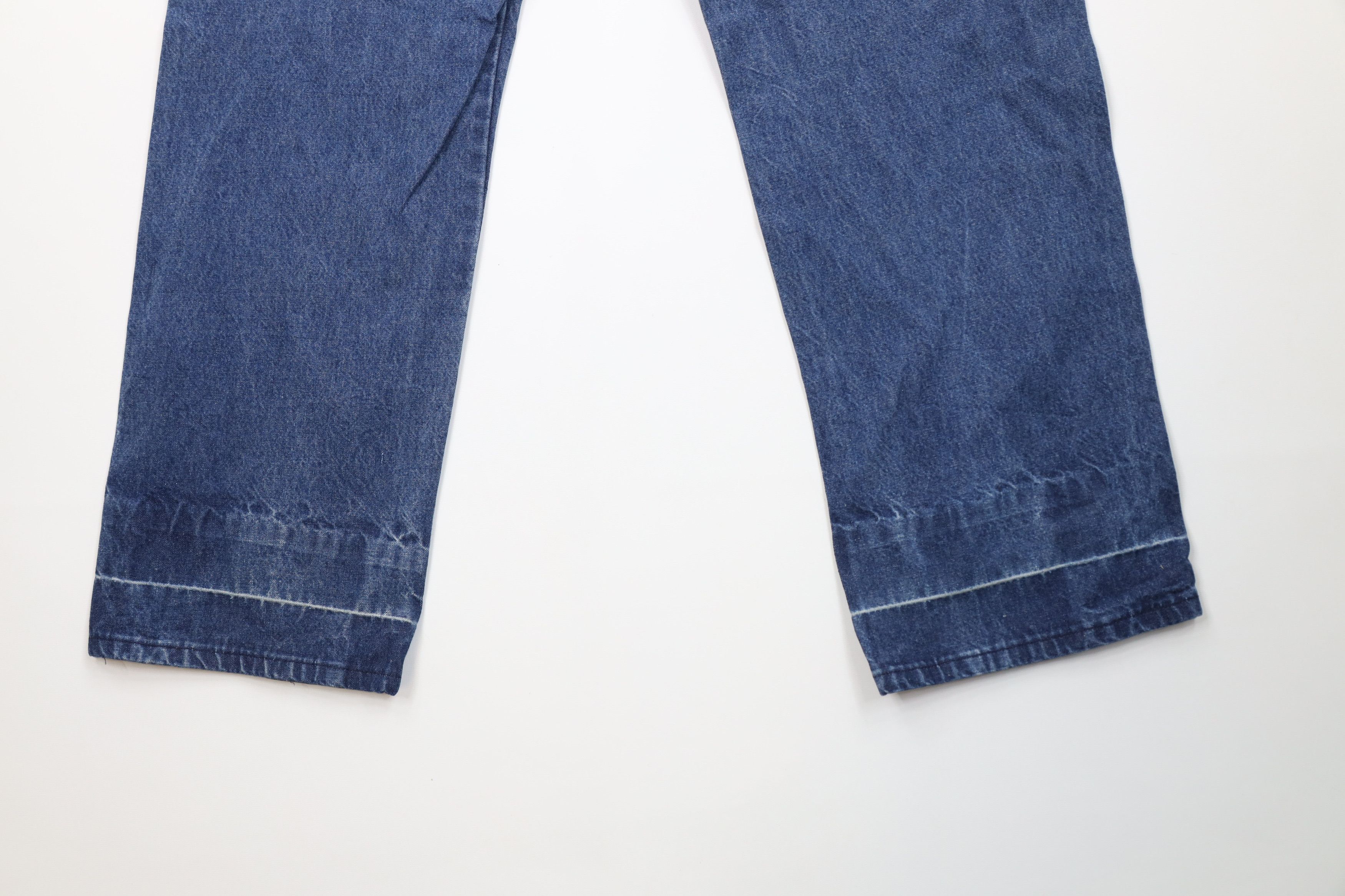Vintage Vintage 90s Streetwear Workwear Wide Leg Dungaree Jeans USA Size US 36 / EU 52 - 13 Thumbnail