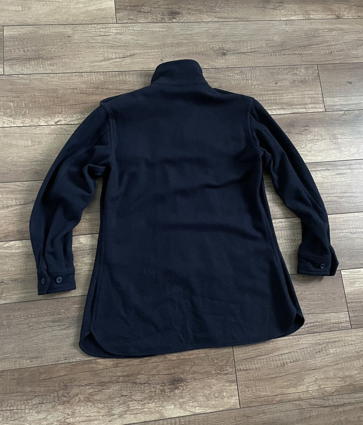 Yohji Yamamoto Rare Vintage Yohji Yamamoto Military Wool Jacket Overshirt Size US S / EU 44-46 / 1 - 6 Thumbnail