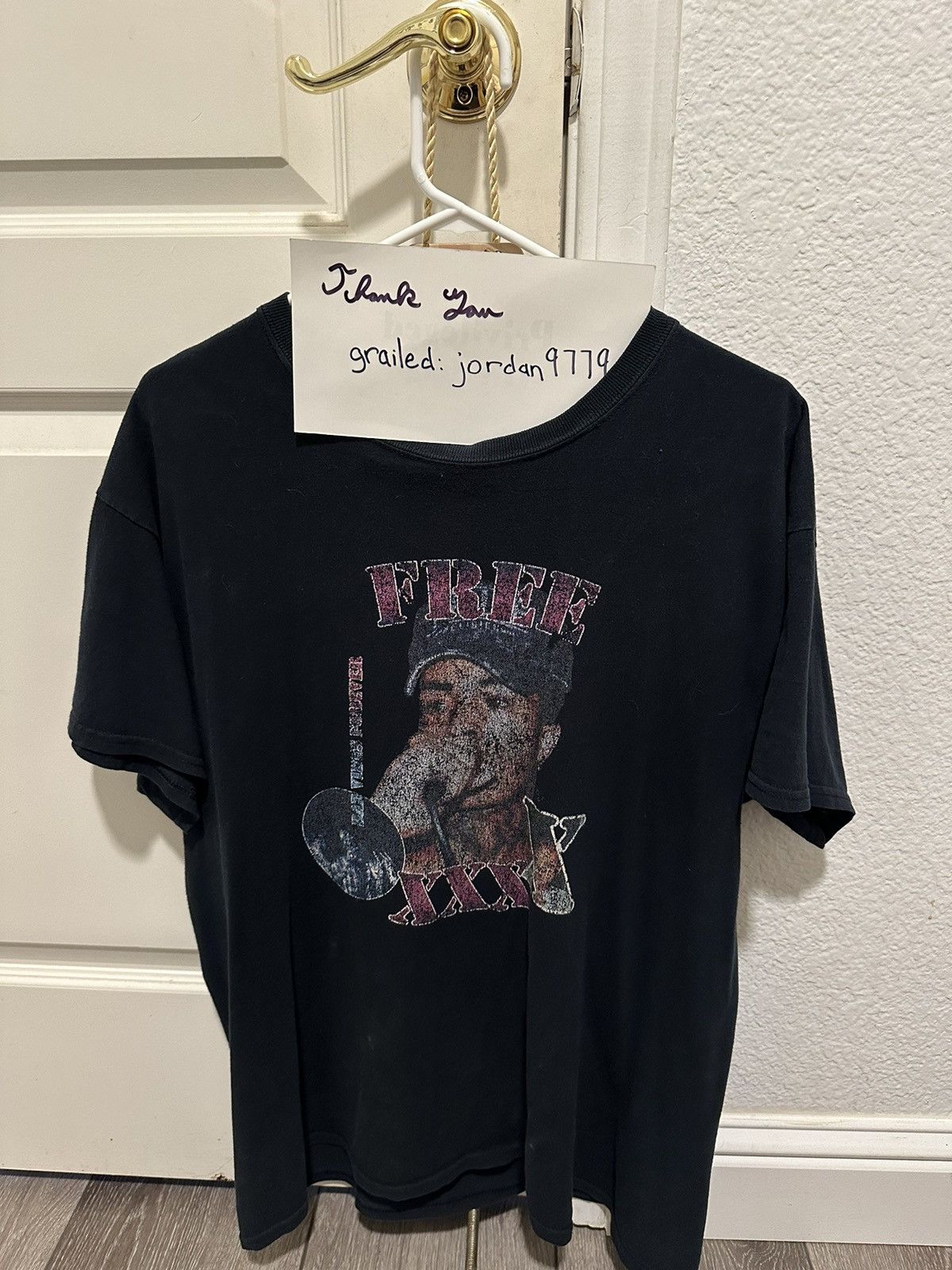 Revenge × Vintage XXXTENTACION FREE X TEE 2016 | Grailed