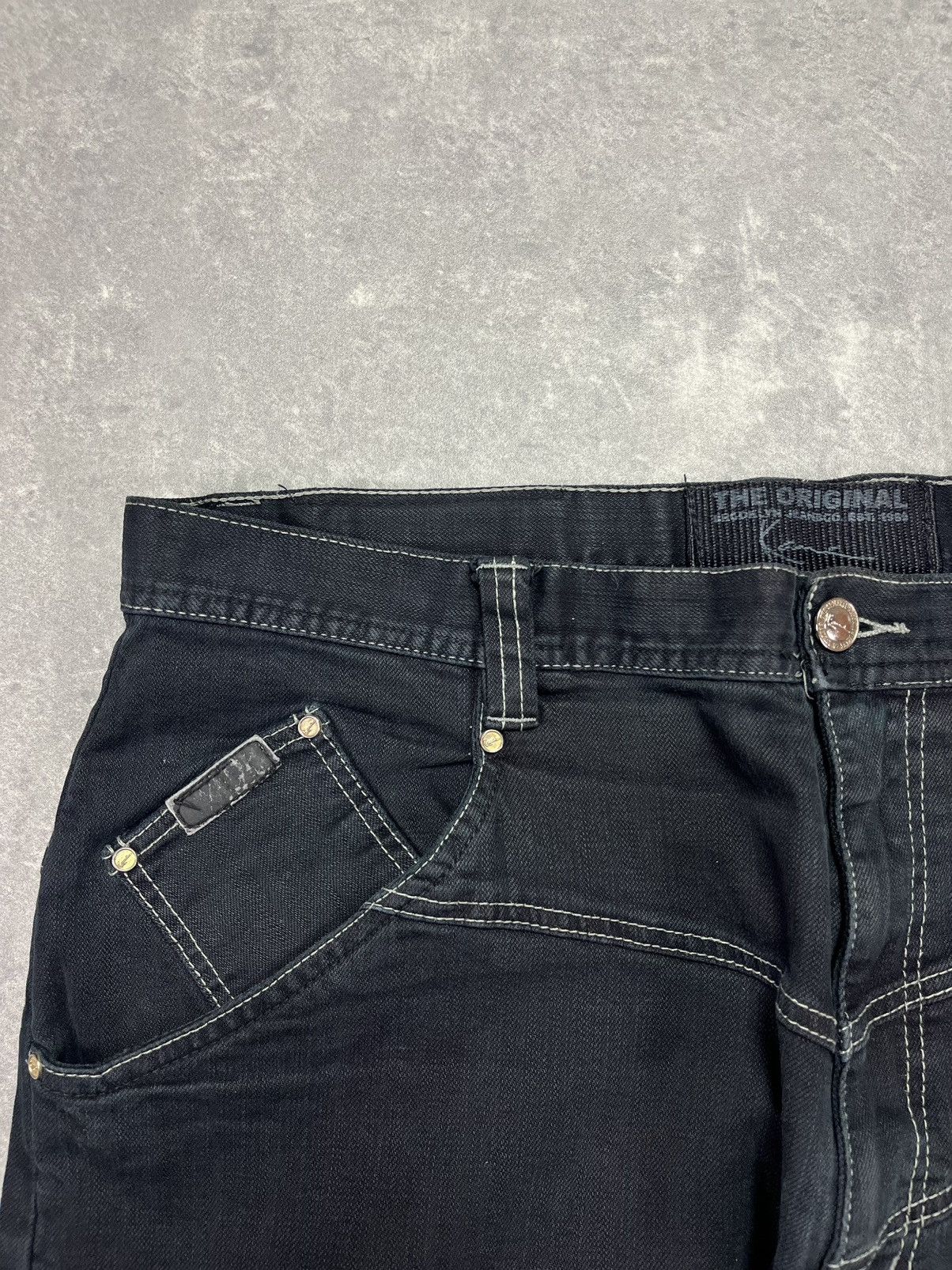 Karl Kani Karl Kani Big Logo Pockets Baggy Faded Denim Jeans 38 Size US 38 / EU 54 - 6 Thumbnail