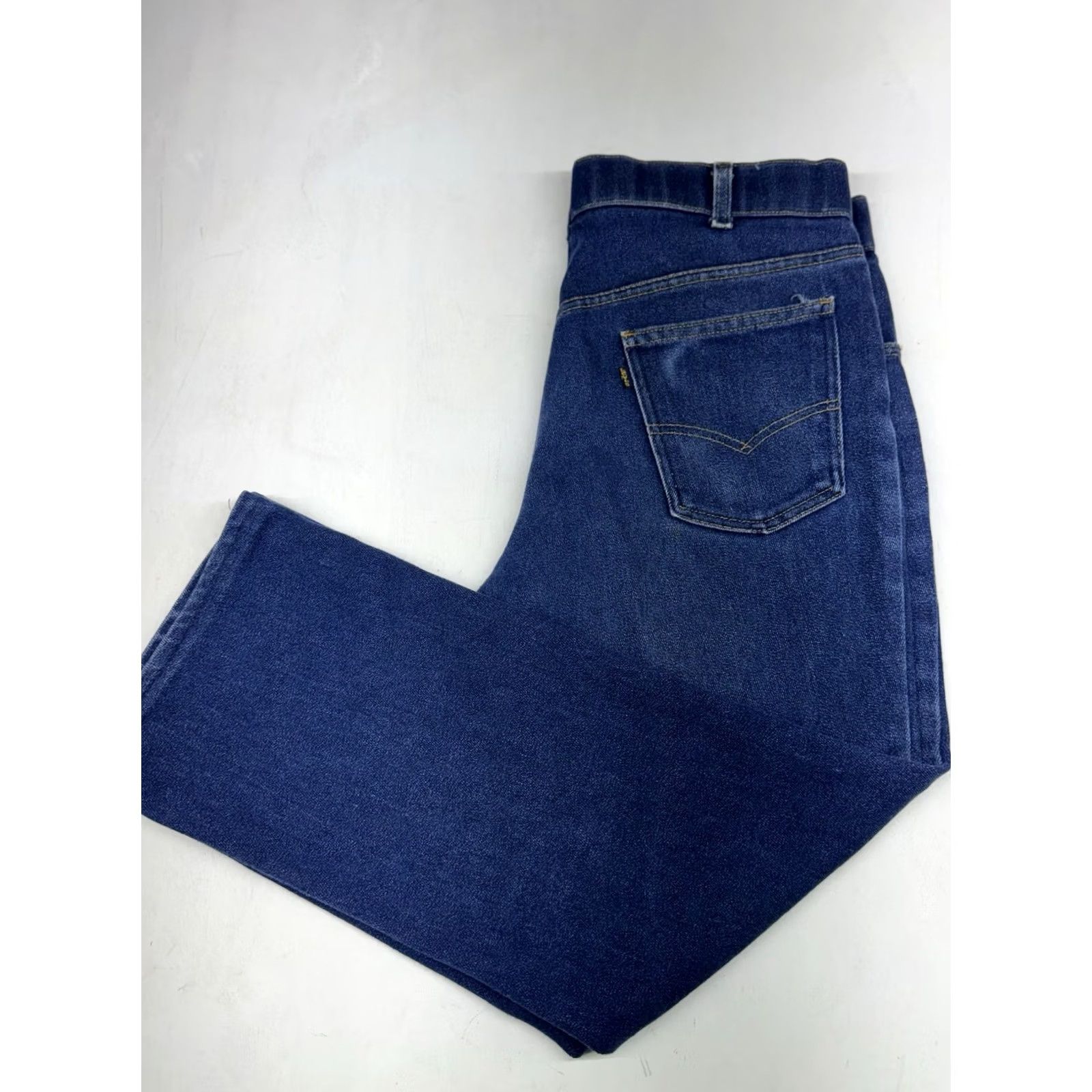 Levi's VINTAGE Levi's 549 Jeans Blue Tab Denim Mens 34x26 80s 1986 Made In USA Straight High Rise Denim Jeans Men USA 80s Retro Classic Size US 34 / EU 50 - 2 Thumbnail