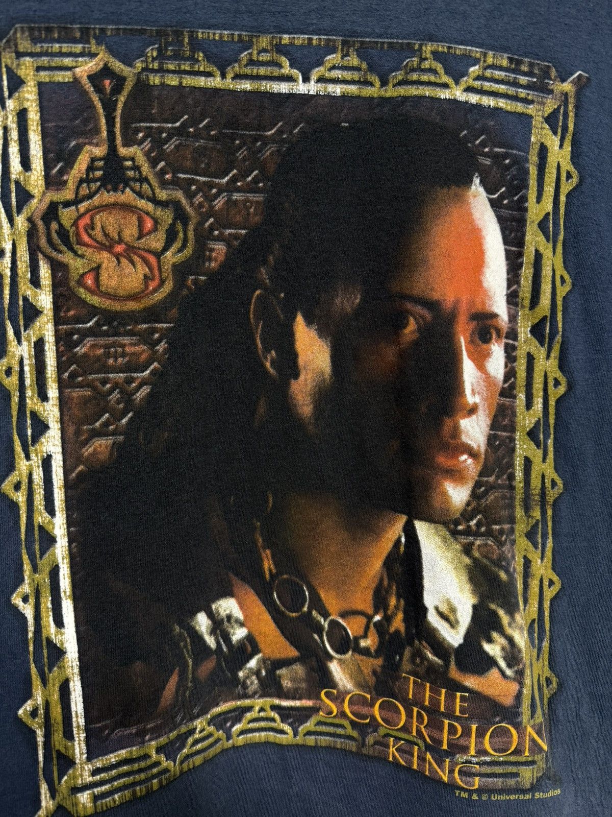 Vintage Vintage Scorpion King Movie T-Shirt Dwayne Johnson Tee Med Size US M / EU 48-50 / 2 - 2 Thumbnail