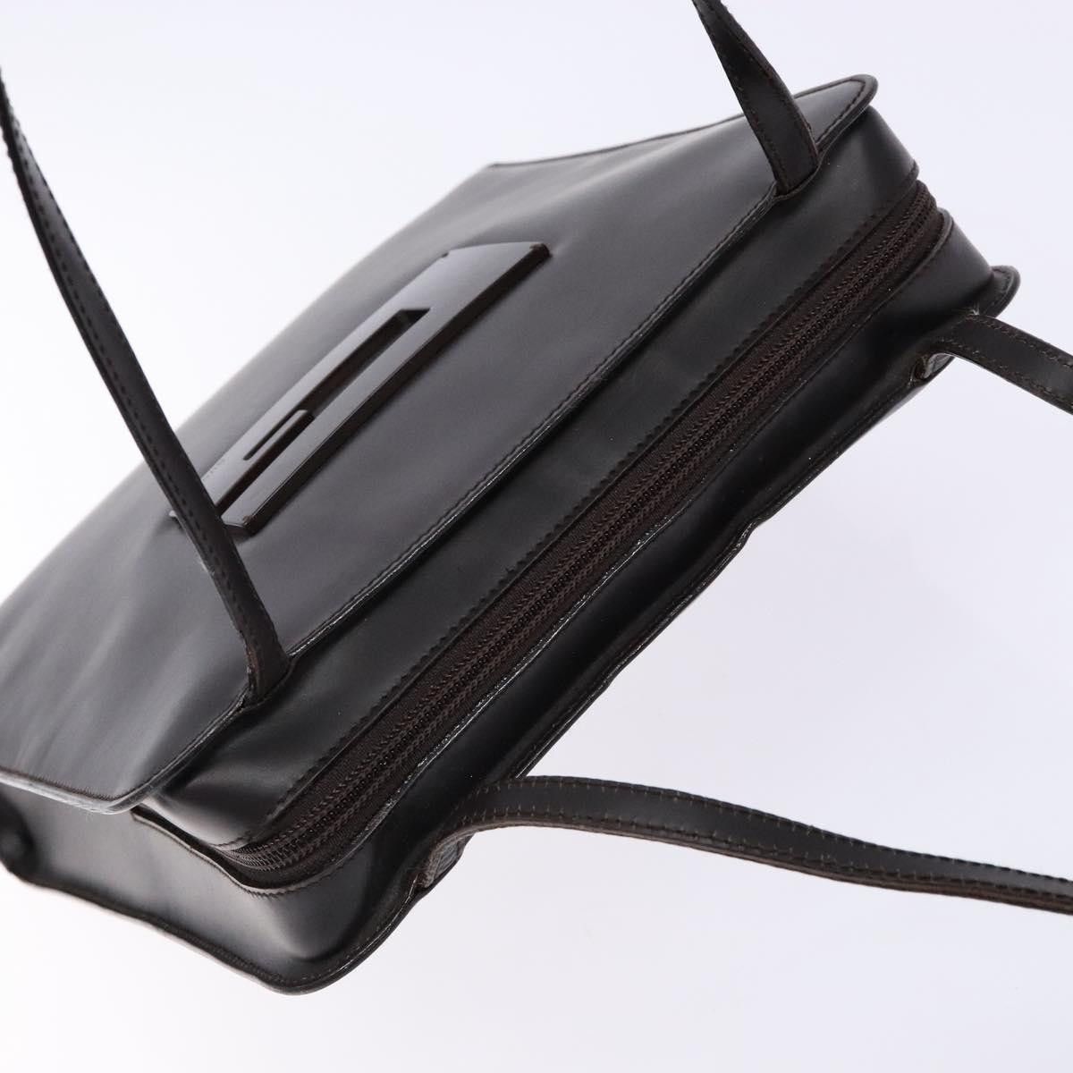 Gucci GUCCI Shoulder Bag Patent Leather Dark Brown 002 002 Size ONE SIZE - 6 Thumbnail