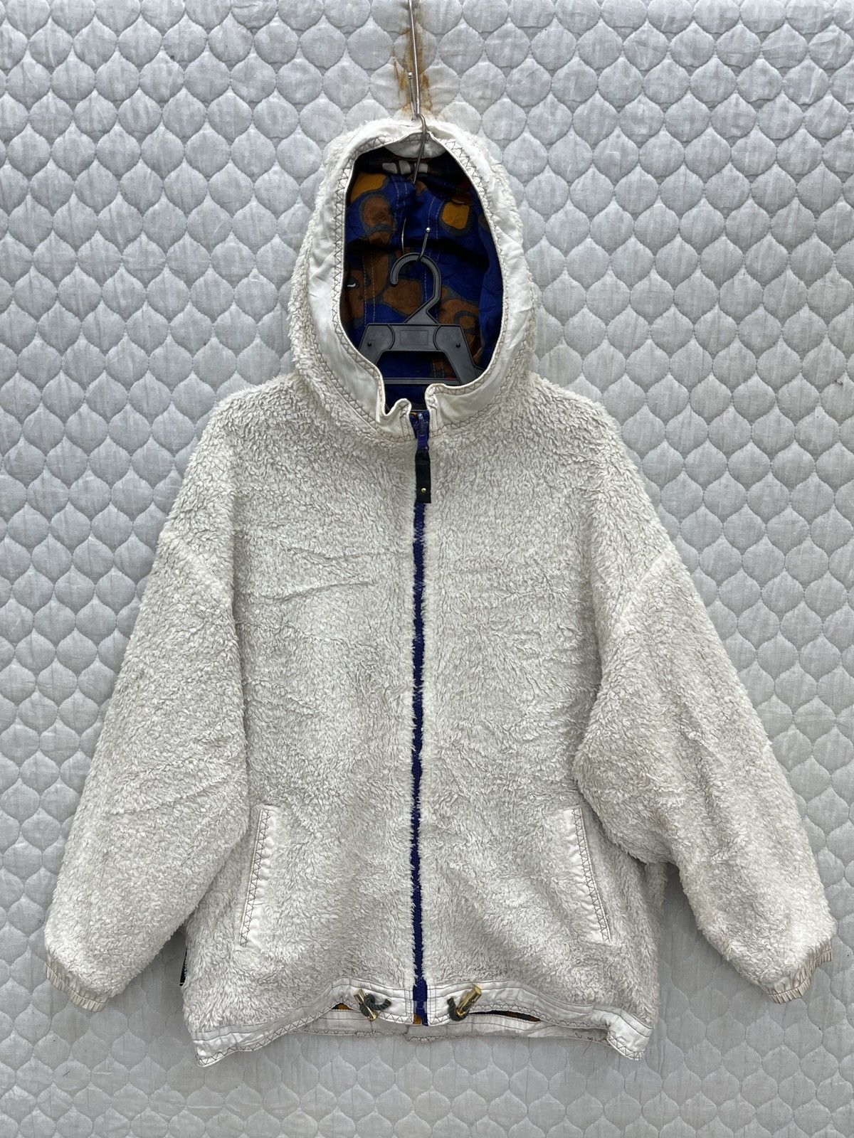 Ellesse × Vintage 🔥🔥🔥STEALS ELLESE BEAR OVER PRINT REVERSIBLE HOODIE JACKET Size L / US 10 / IT 46 - 13 Thumbnail