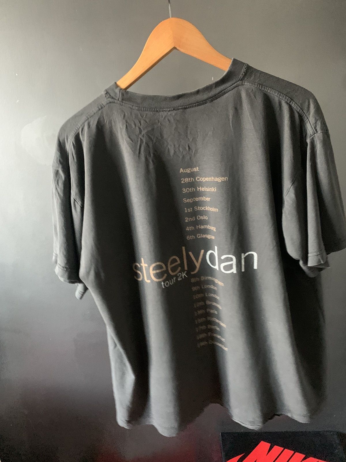 Band Tees × Giant × Vintage Steely dan 2 againts nature tour 2k vintage washed t shirt Size US M / EU 48-50 / 2 - 12 Thumbnail