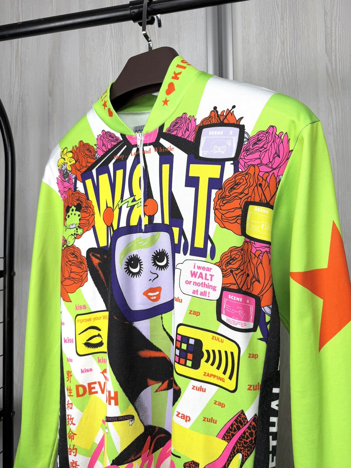 W&LT Walter Van Beirendonck Wild & Lethal Trash W&LT Cycle shirt Size US L / EU 52-54 / 3 - 5 Thumbnail