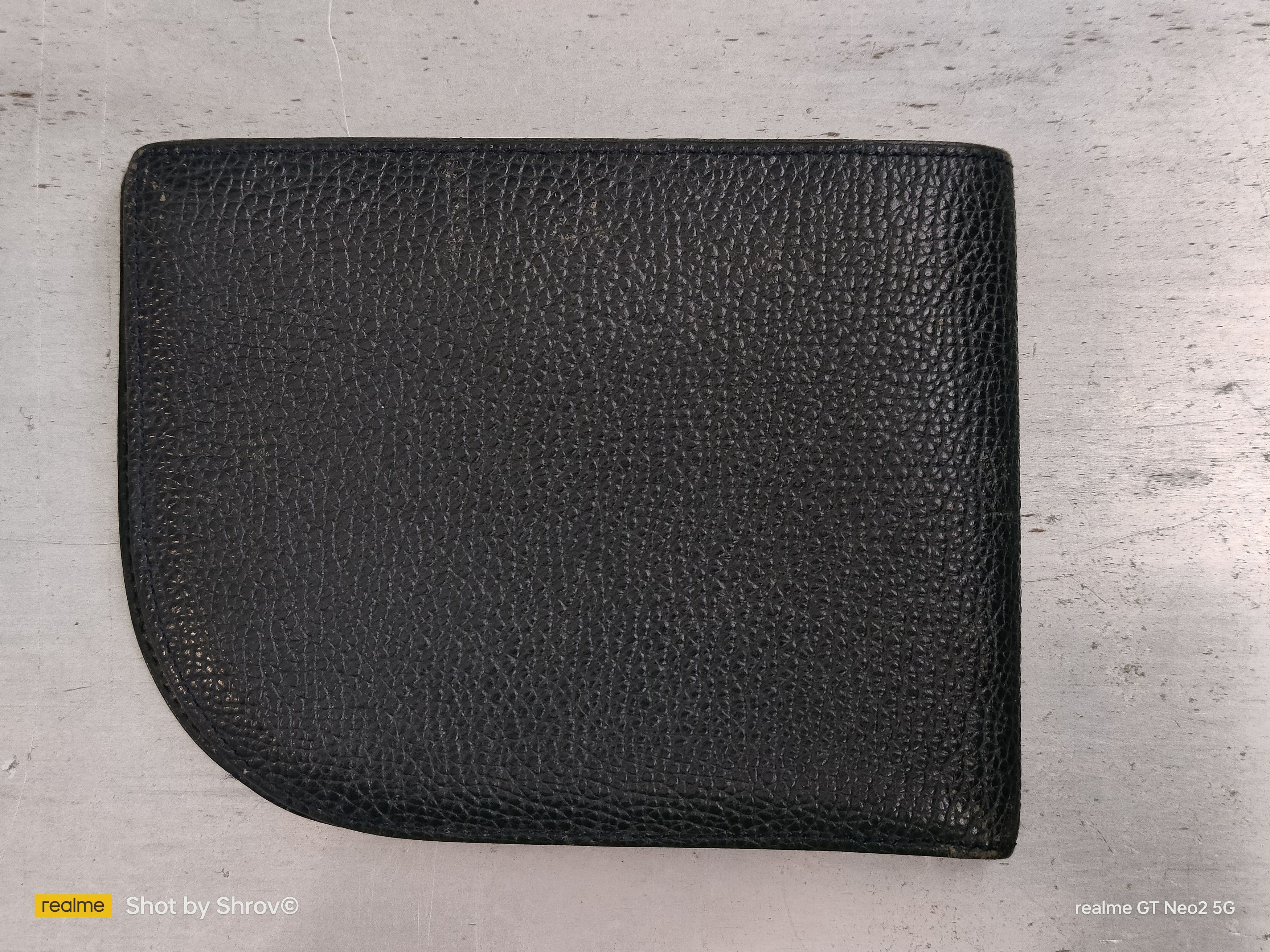 Delvaux Delvaux Dark Blue Leather D Shape Bi-Fold Wallet Size ONE SIZE - 16 Thumbnail