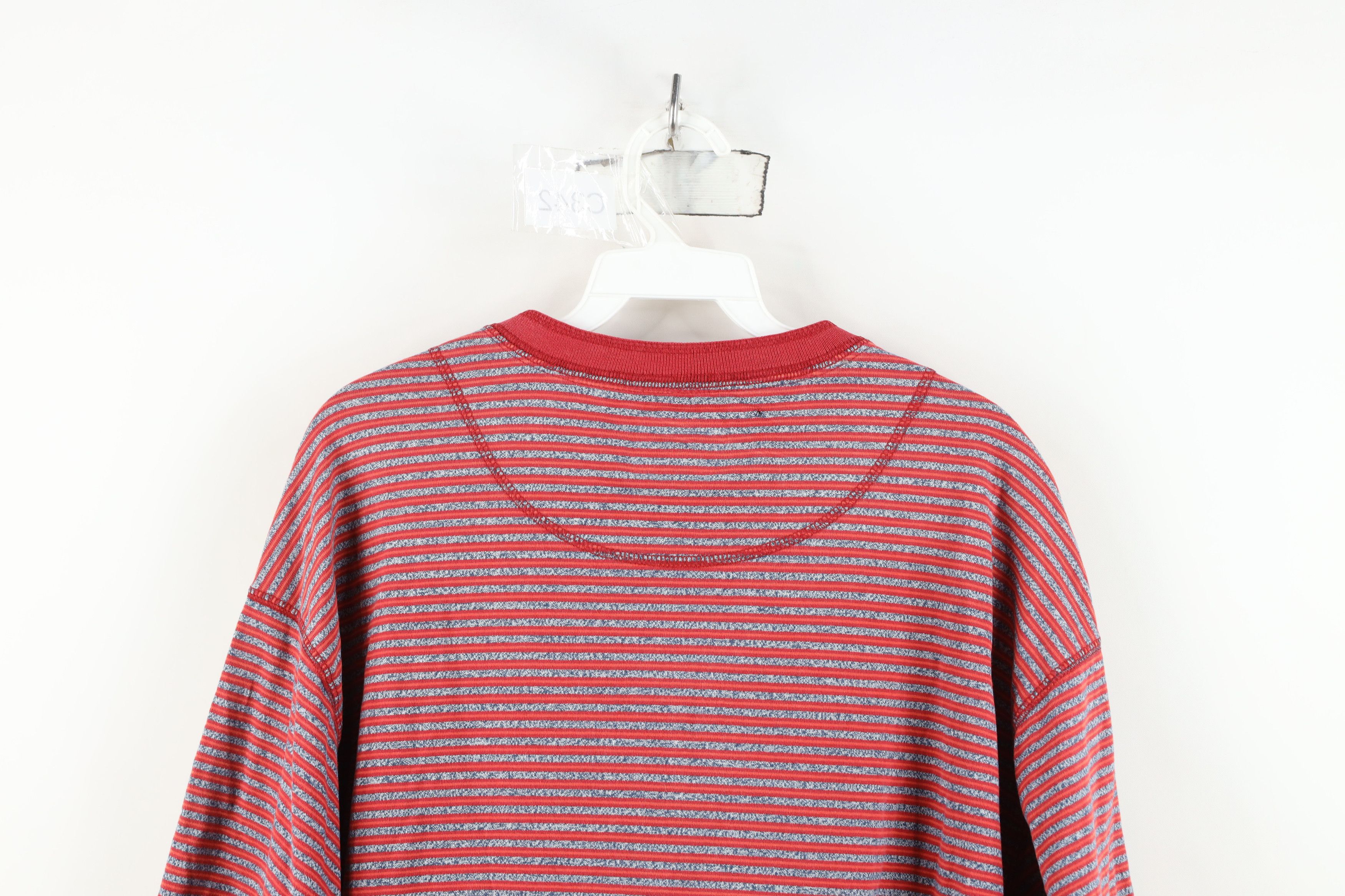 Levi's Vintage 90s Levis Baggy Fit Short Sleeve Henley T-Shirt Size US XL / EU 56 / 4 - 12 Thumbnail