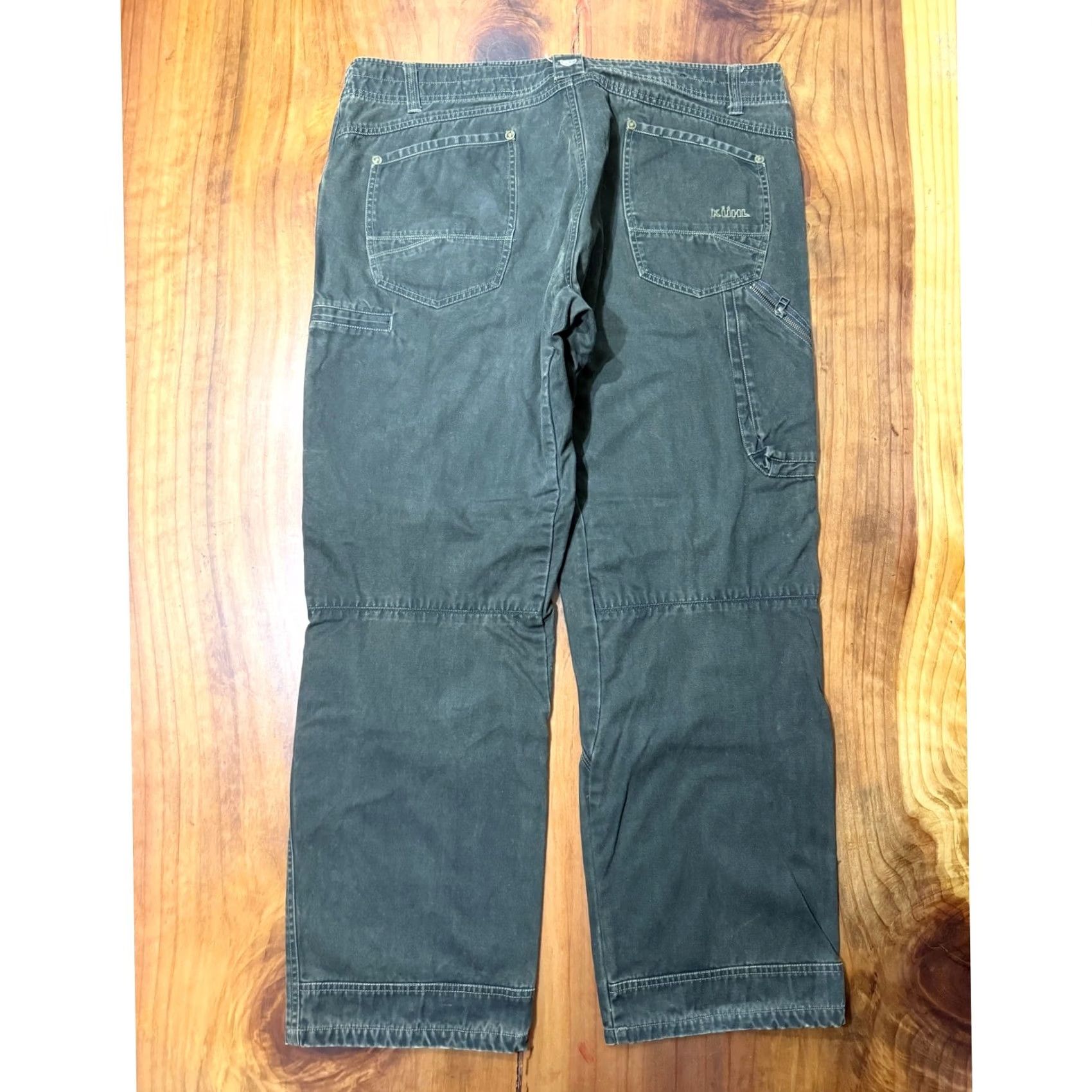 Denime Kuhl RYDR Pants Men's 42 x 32 Cotton Denim Brown Outdoor Hiking The Law WW9 Size US 42 / EU 58 - 6 Thumbnail