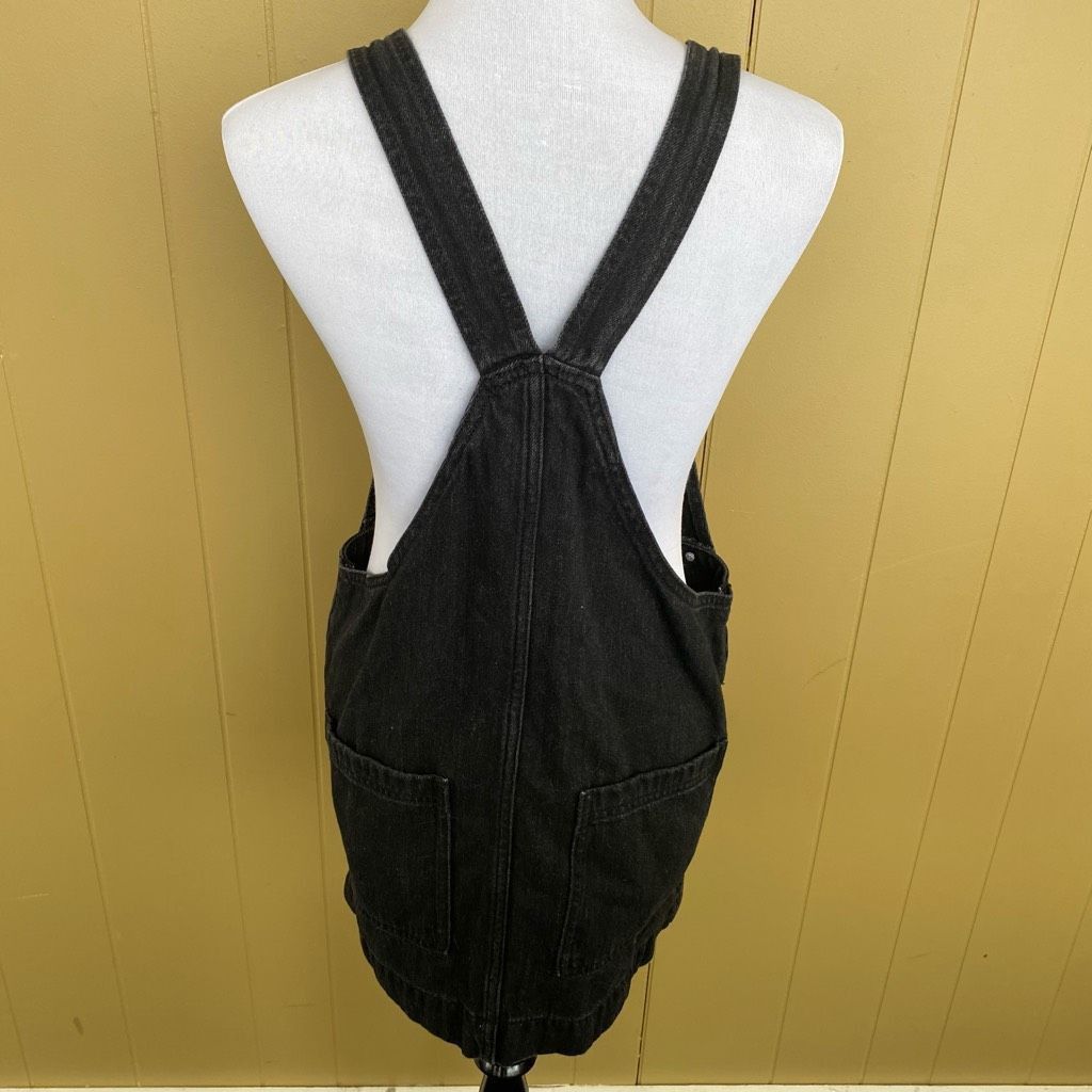 Other Universal thread women XS overall Jean skirt black Size 26" / US 2 / IT 38 - 8 Thumbnail