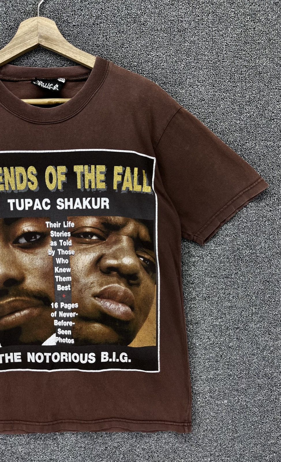 Band Tees Vintage Tupac Shakur x The Notorious Big Rapp Tees T Shirts Size US M / EU 48-50 / 2 - 4 Thumbnail