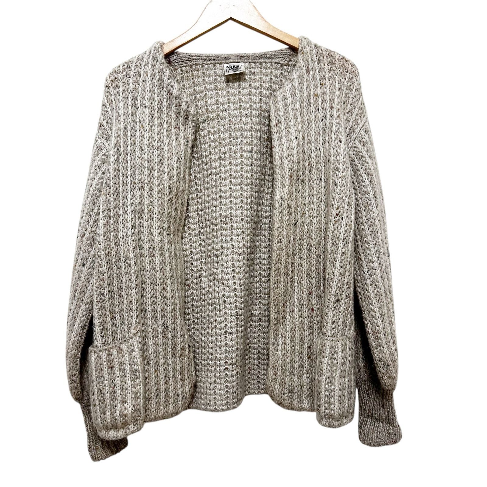 Other Vintage Ades of California Knit Wool Blend Cardigan Sz M Size M / US 6-8 / IT 42-44 - 1 Thumbnail