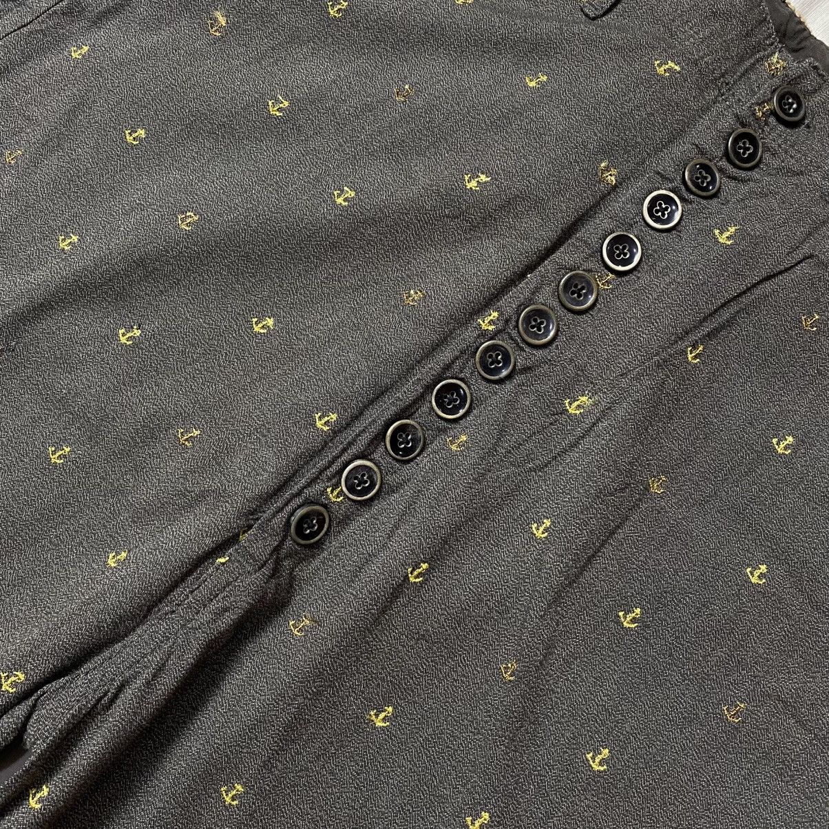 Kapital Kountry Kapital Anchor Pattern Chainsback Trousers Pants Size US 30 / EU 46 - 7 Thumbnail