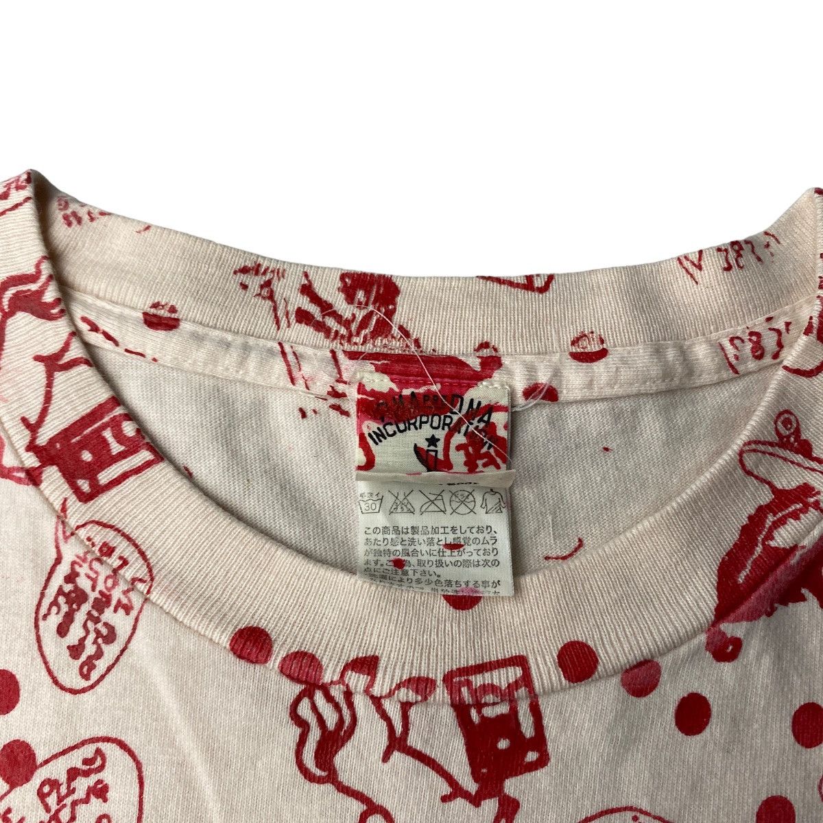 Hysteric Glamour 1990's RNA Unicorn Dog Oil Print Shirt Size US M / EU 48-50 / 2 - 2 Thumbnail