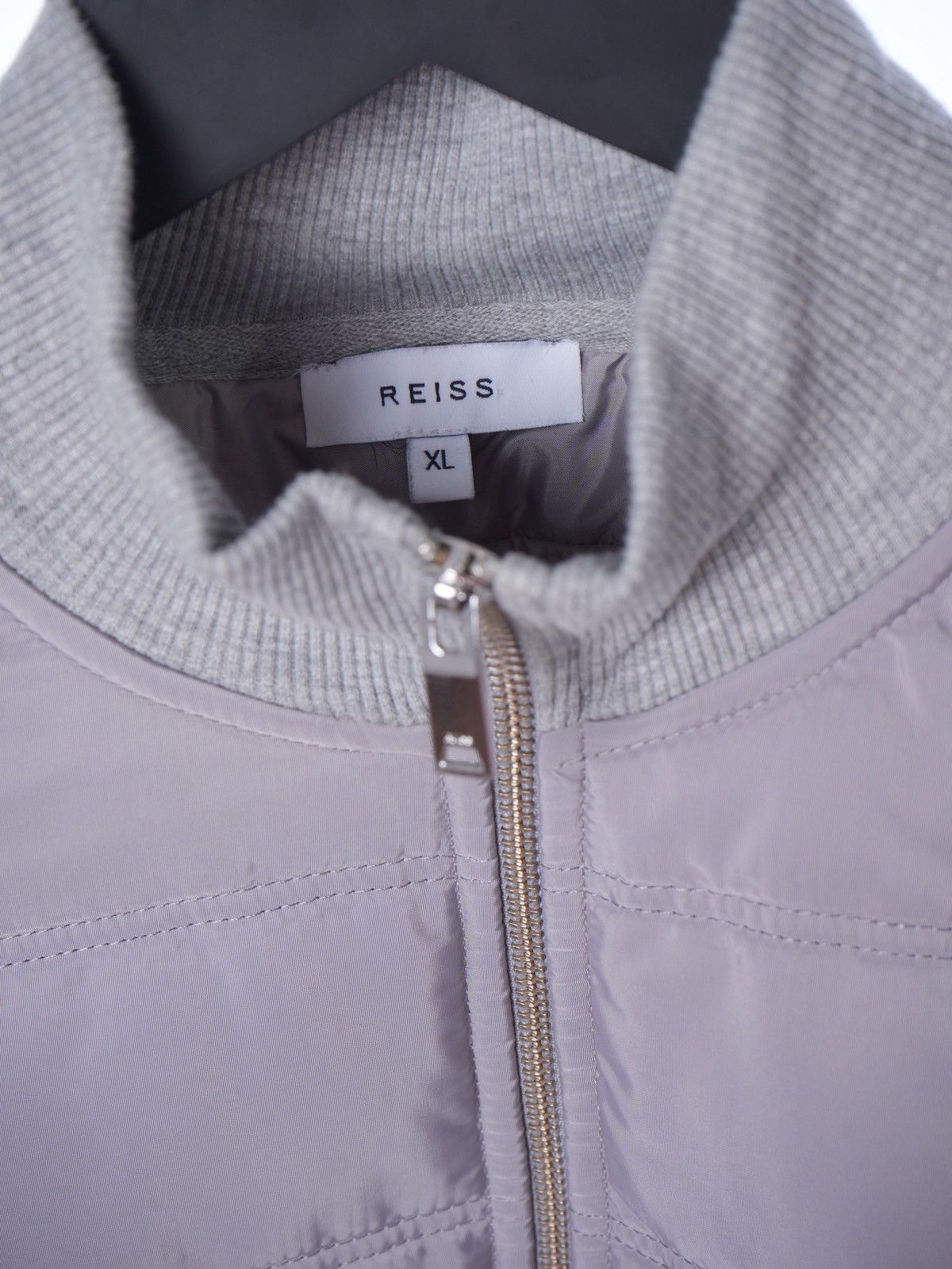 Reiss Reiss FREDDIE HYBRID QUILT AND KNIT ZIP-THROUGH JACKET Size US XL / EU 56 / 4 - 4 Thumbnail