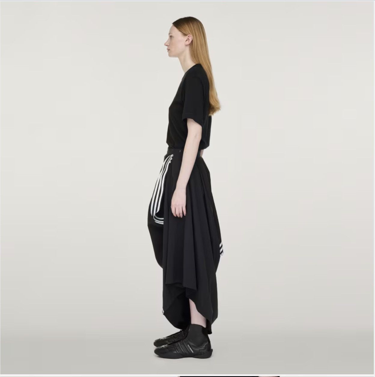 Y-3 Nylon Skirt 3-Stripes Size 30" / US 8 / IT 44 - 3 Thumbnail