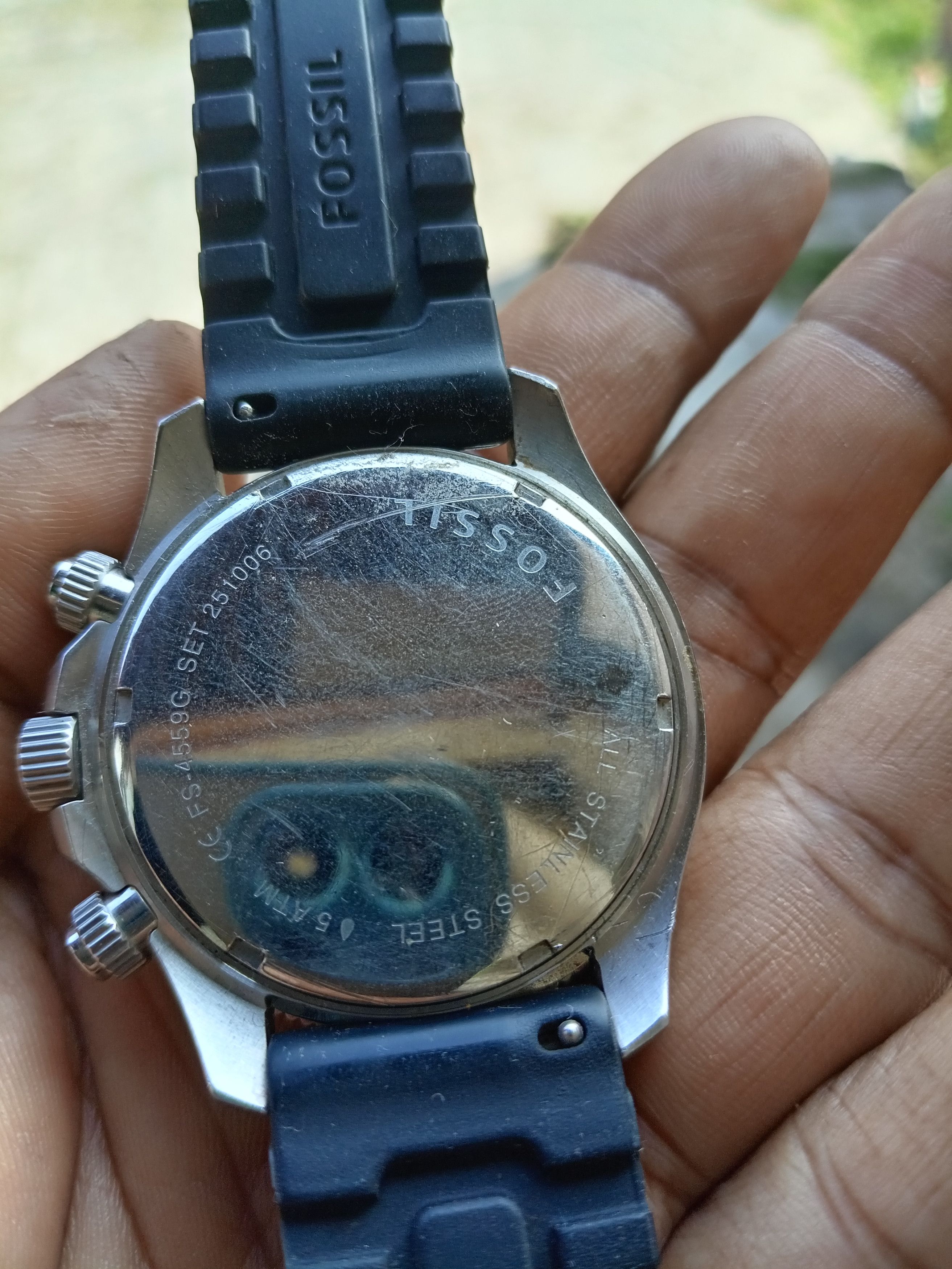 Fossil Men’s Fossil Chronograph Watch Size ONE SIZE - 4 Thumbnail
