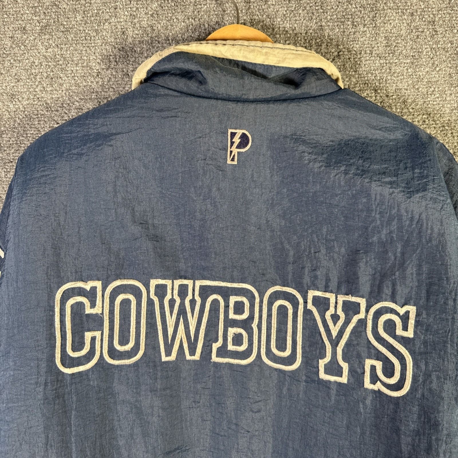 Vintage Dallas Cowboys Jacket Mens Medium 90s Pro Player
