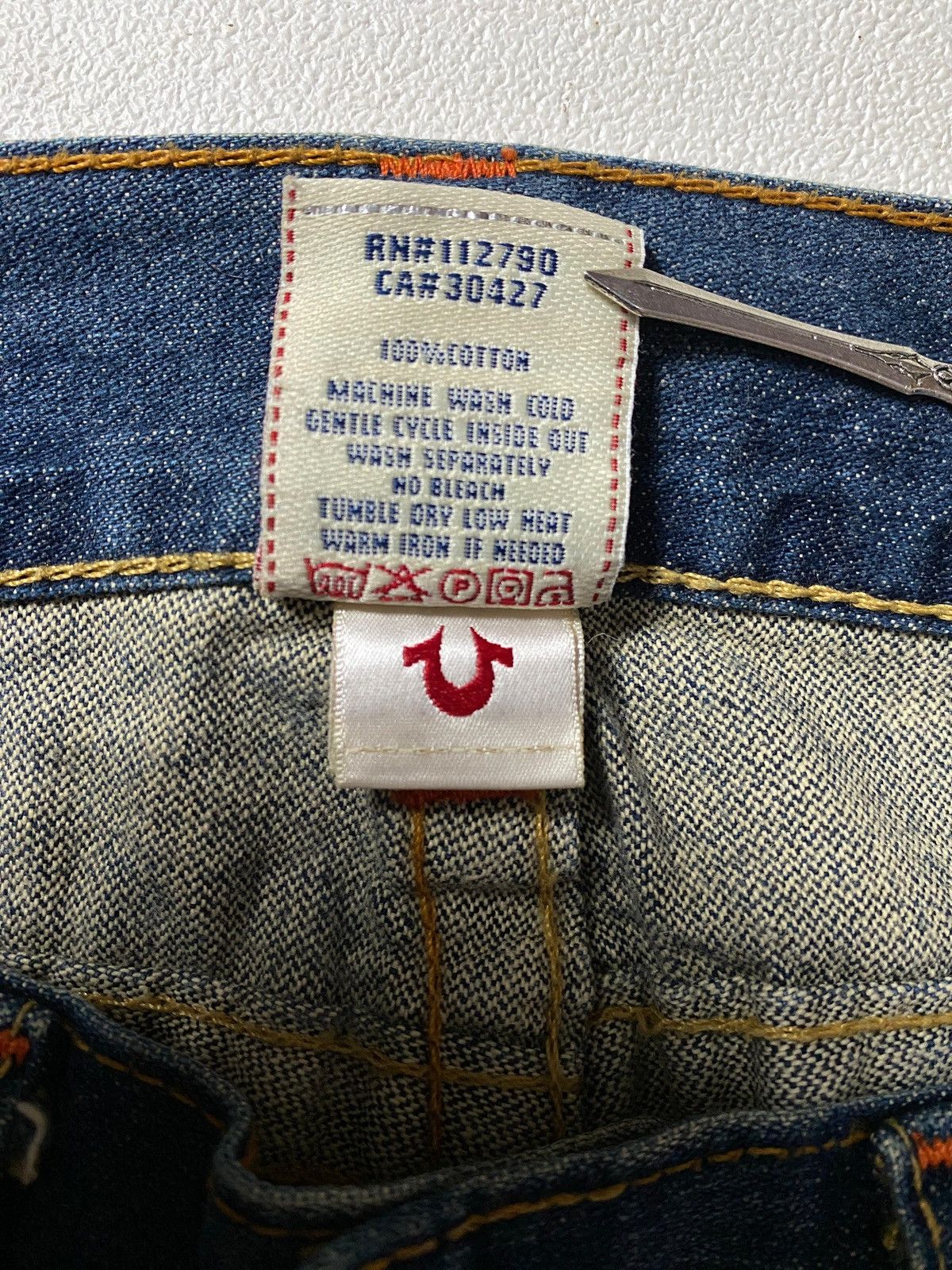 True Religion Y2K True Religion Billy Jeans Vintage Size US 32 / EU 48 - 8 Thumbnail