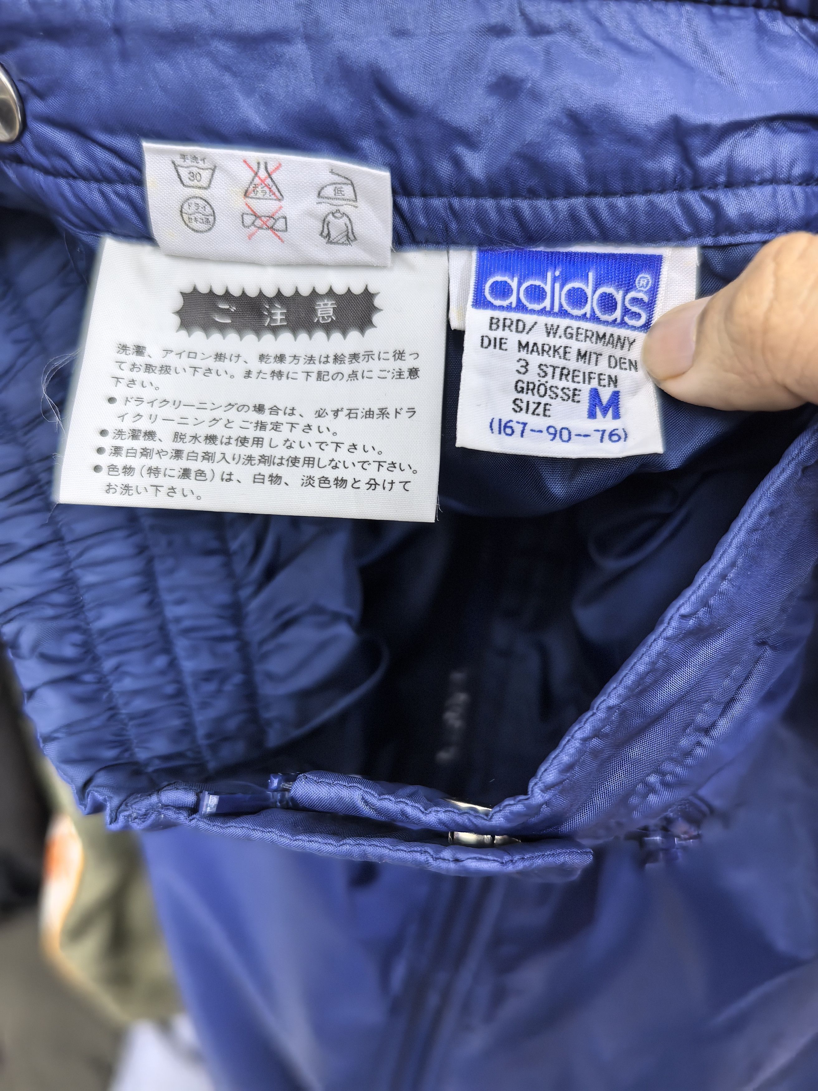 Adidas Vintage 80' ADIDAS West G Descente Nylon Pants Size US 28 / EU 44 - 3 Thumbnail
