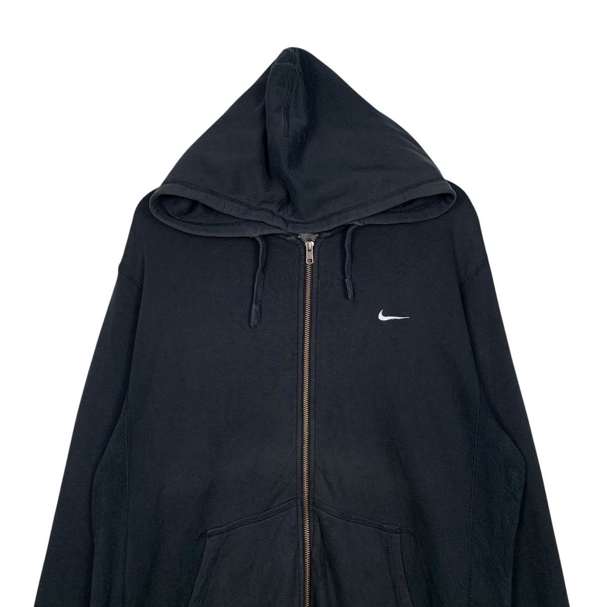 Nike NIKE Small Swoosh Logo Zipper Hoodies Sweatshirt #1857-C81 Size US XXL / EU 58 / 5 - 2 Thumbnail