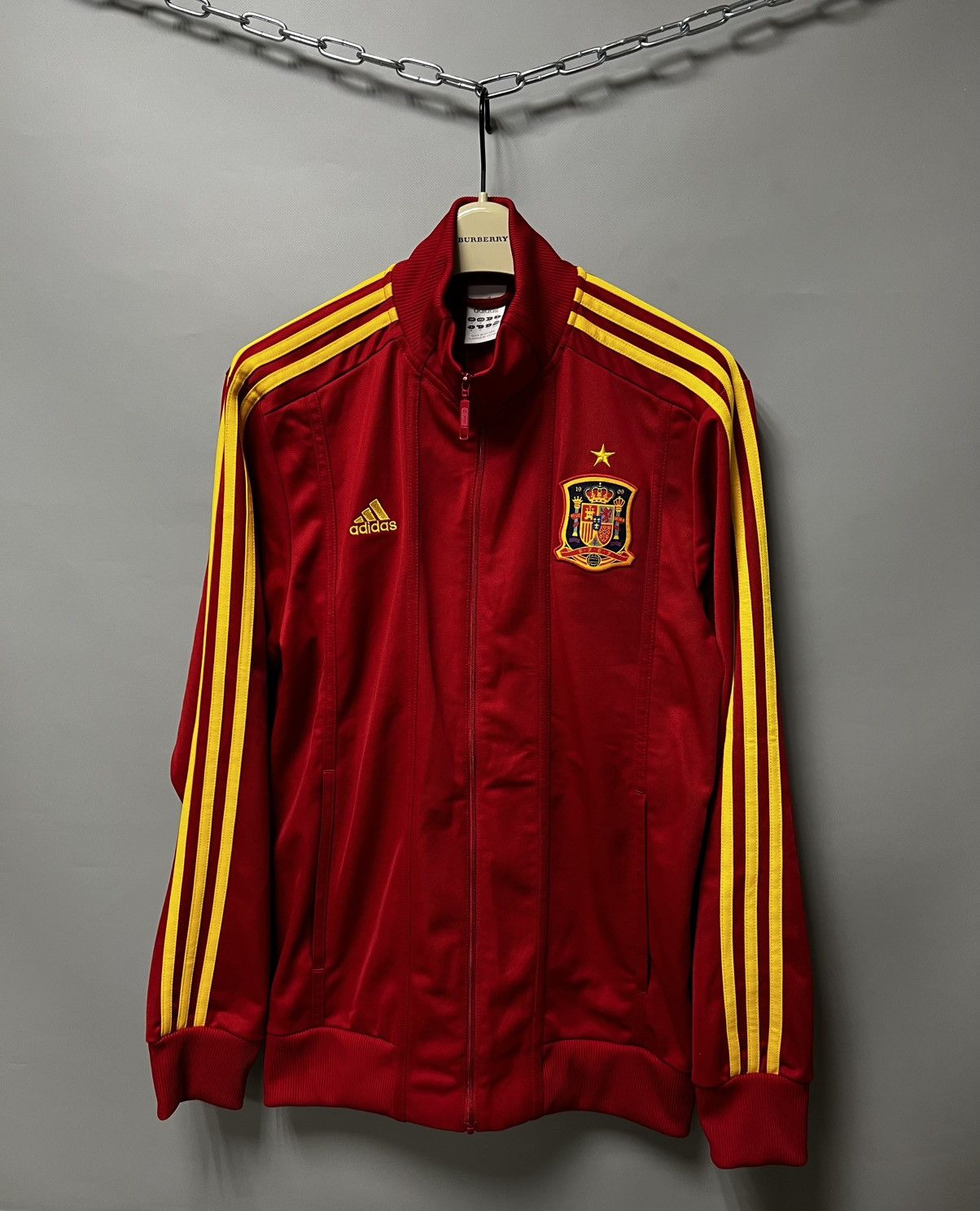 Adidas SPAIN 2011 SOCCER TRACK TOP ZIP JACKET ADIDAS VINTAGE Size US M / EU 48-50 / 2 - 1 Thumbnail