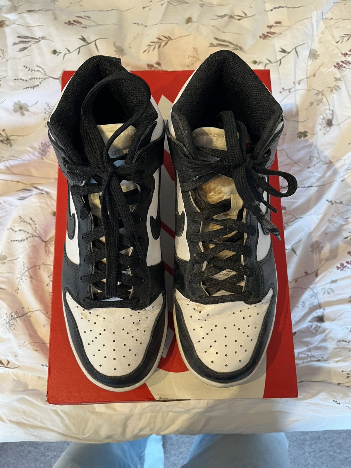 Nike Nike dunk high panda🐼 Size US 8 / IT 38 - 5 Thumbnail