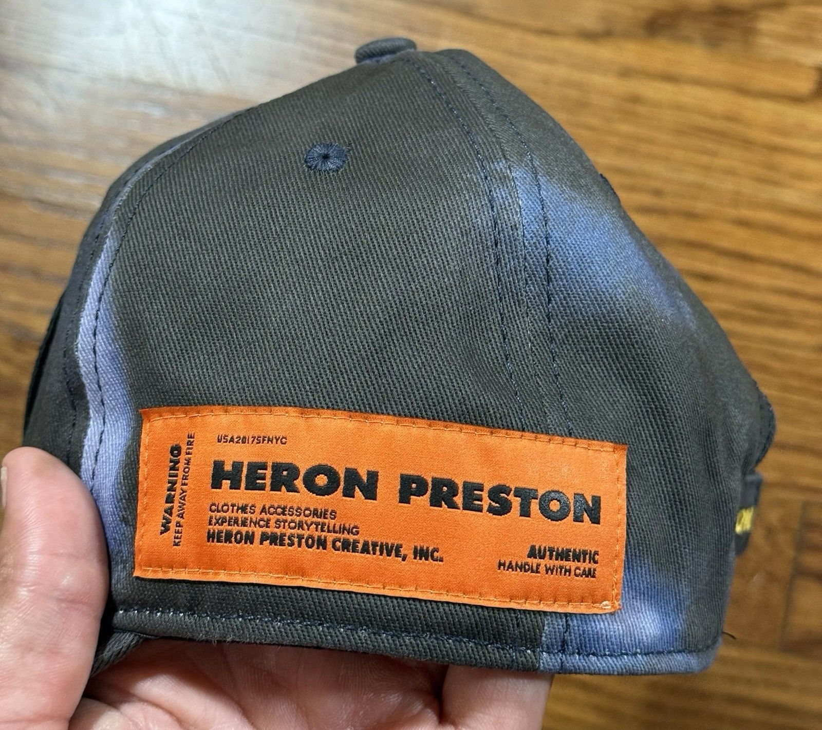Heron Preston HERON PRESTON X Caterpillar Tie-dye Cap Multicolor OS NWT Size ONE SIZE - 4 Thumbnail