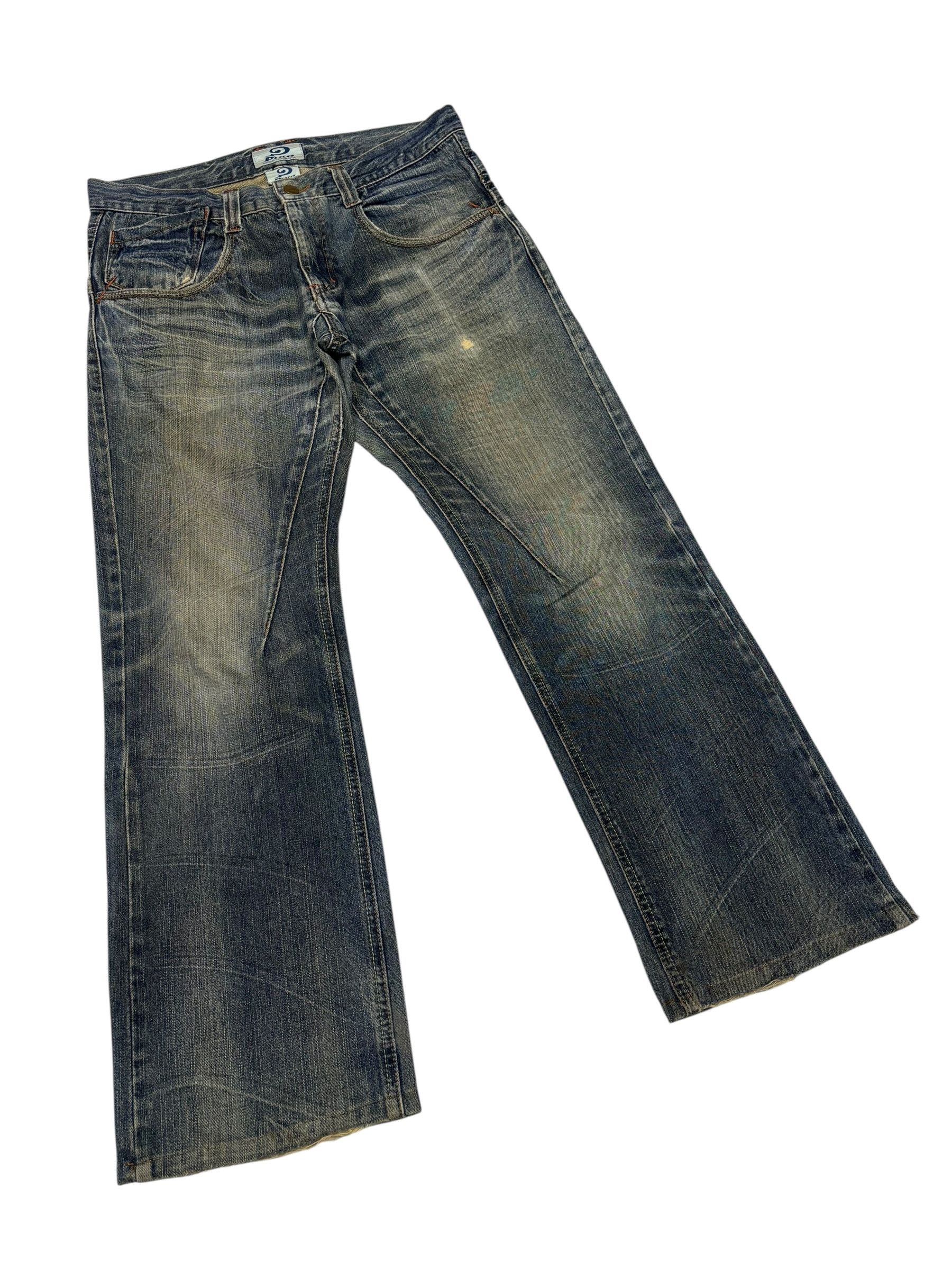 Hysteric Glamour × Undercover Vintage Piko Aloha Bootcut Distressed Denim Jeans Size US 32 / EU 48 - 7 Thumbnail