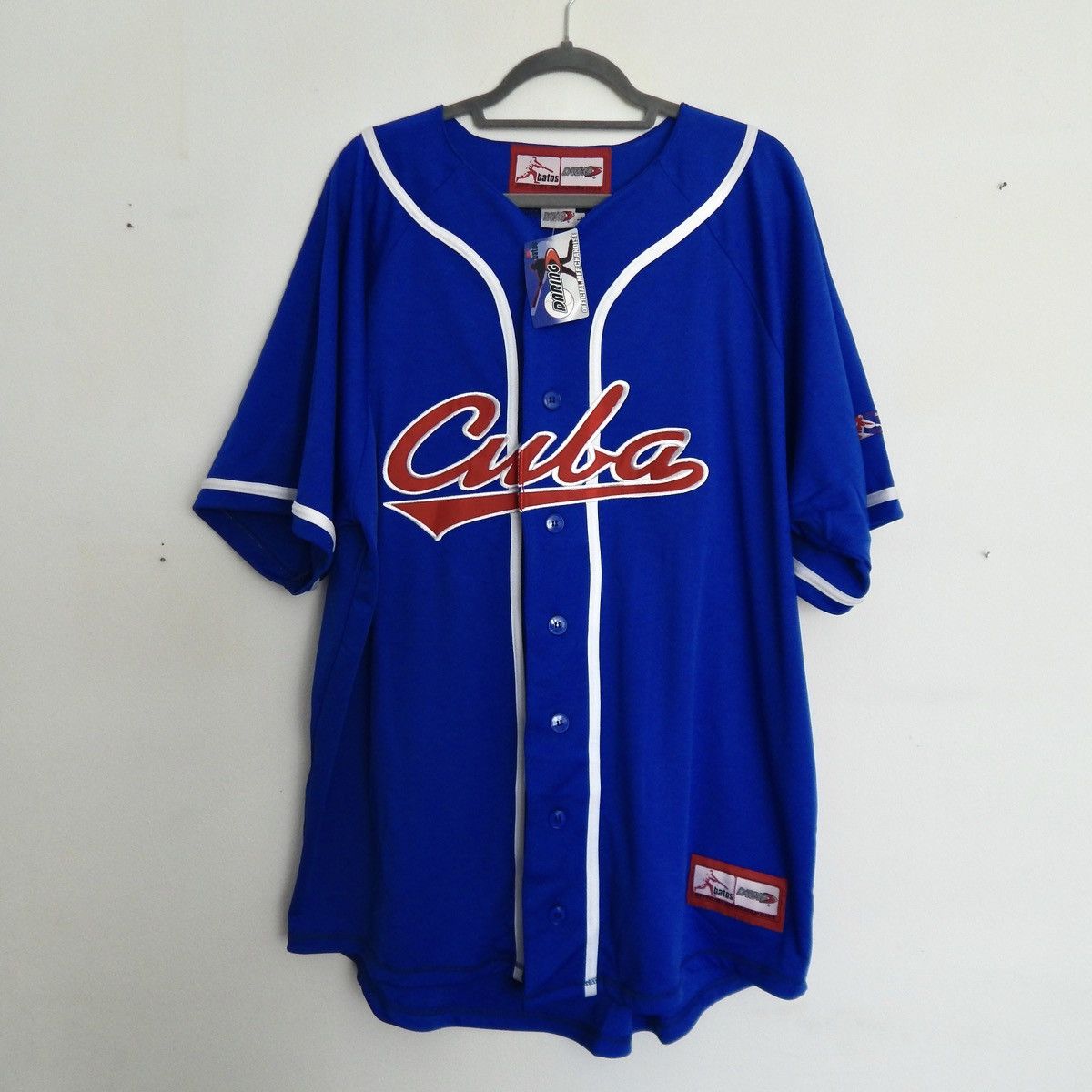MLB Vintage 00s 2000 Cuba MLB Daring Embroidered jersey y2k hype Size US L / EU 52-54 / 3 - 1 Thumbnail