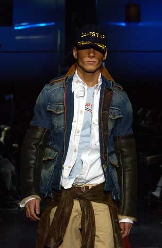 Dsquared2 F/W 2003 RUNWAY DENIM JACKET Size US M / EU 48-50 / 2 - 1 Thumbnail