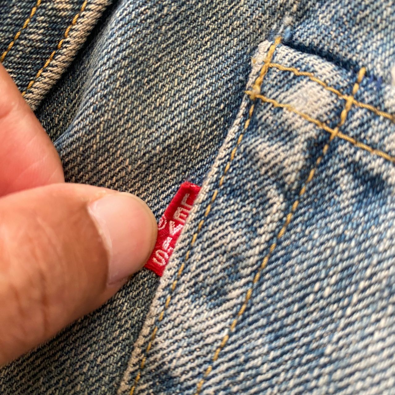 Levi's Vintage Levis 503B XX Big E Selvegde Redline Denim Size US 32 / EU 48 - 18 Thumbnail