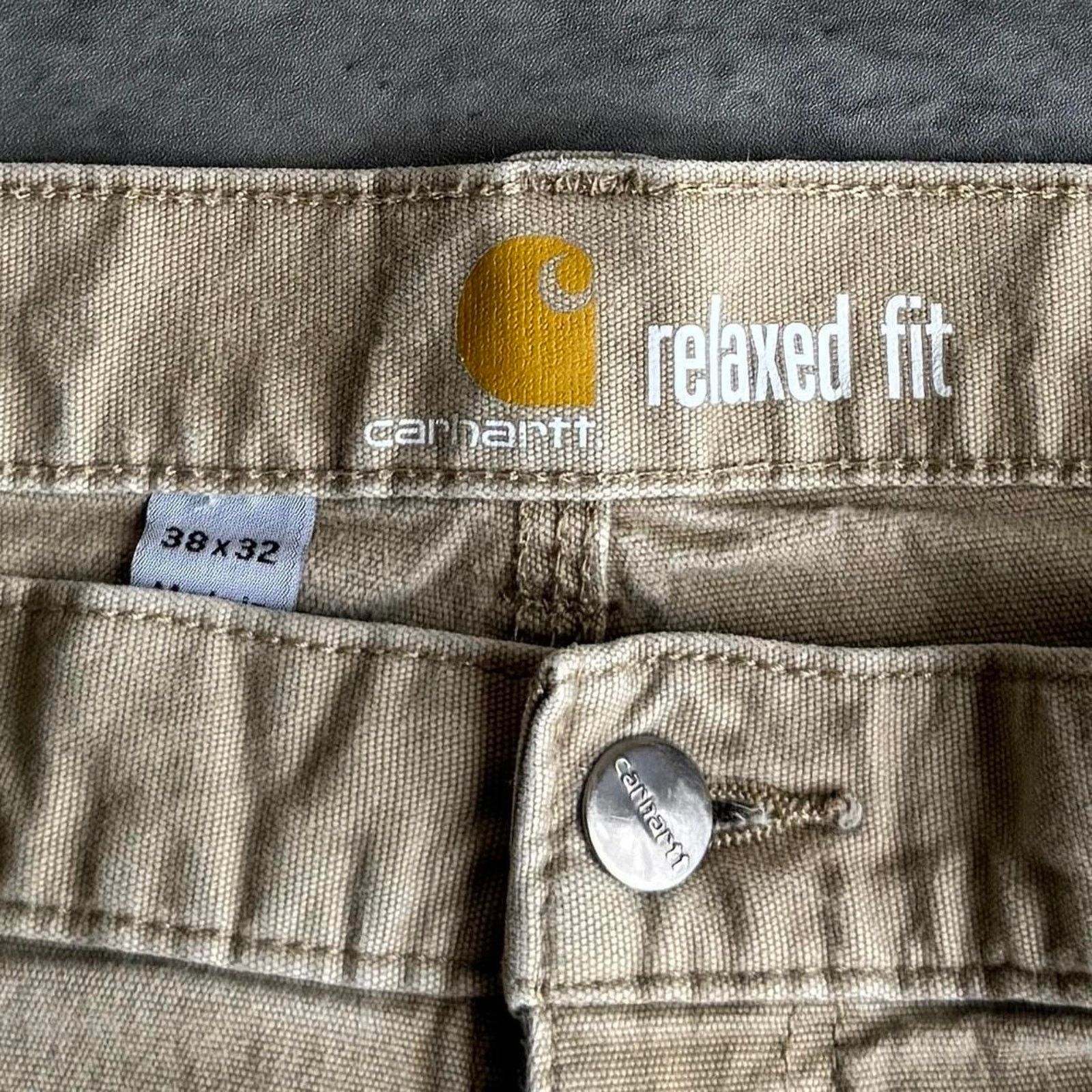 Carhartt × Carhartt Wip × Vintage Vintage Y2K Carhartt Baggy Carpenter Skater Cyber Tech Pants Size US 36 / EU 52 - 4 Thumbnail