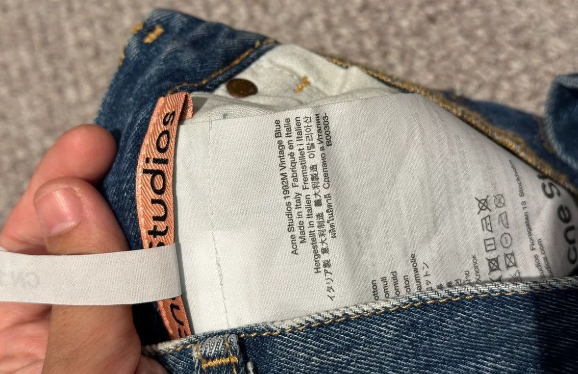 Acne Studios Acne studios blue jeans 2412-Nextarrow Size US 31 - 4 Thumbnail