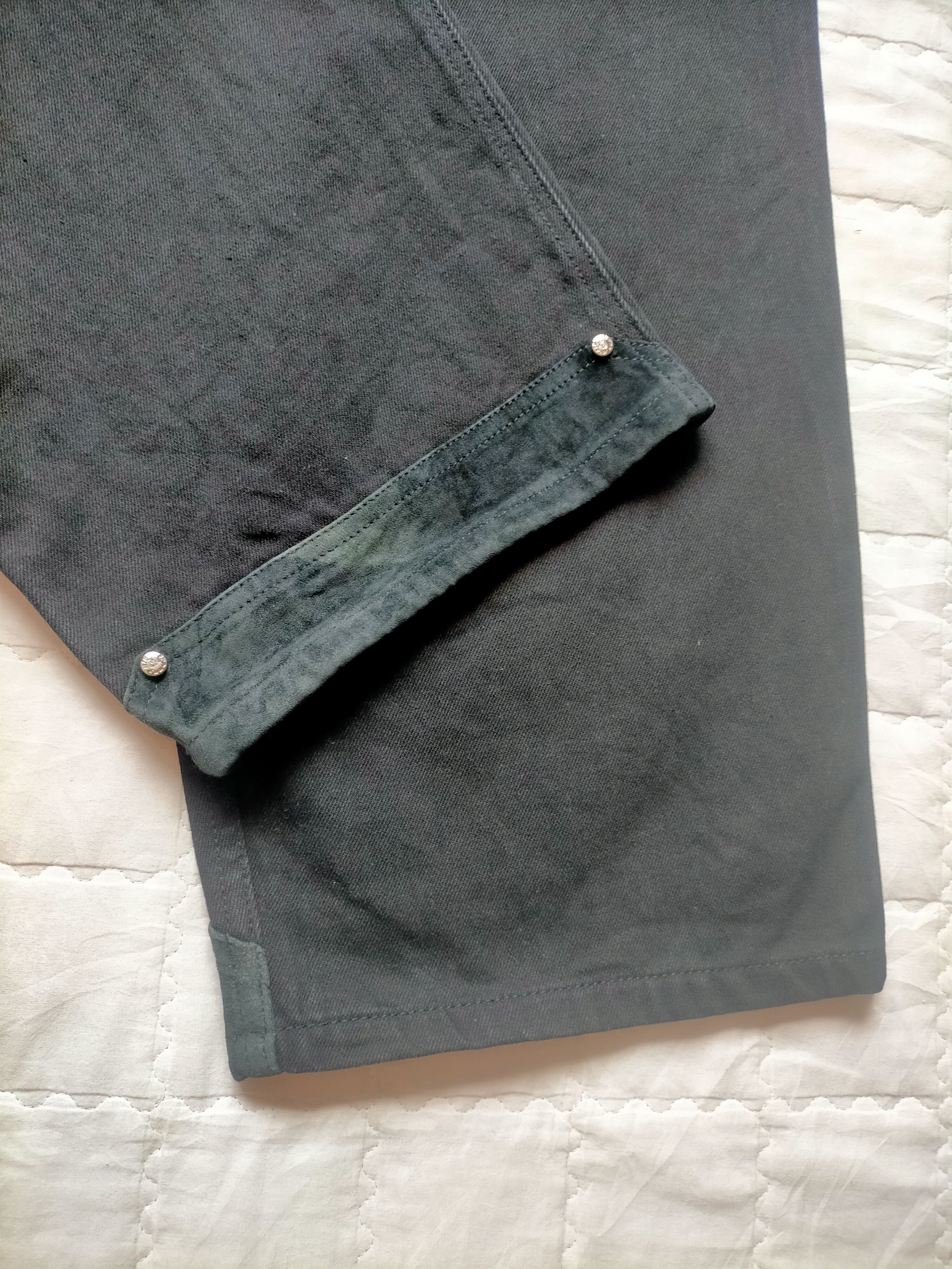 JNCO Johnny Blaze Baggy Carpenter Hip Hop Black Jeans Size US 32 / EU 48 - 15 Thumbnail