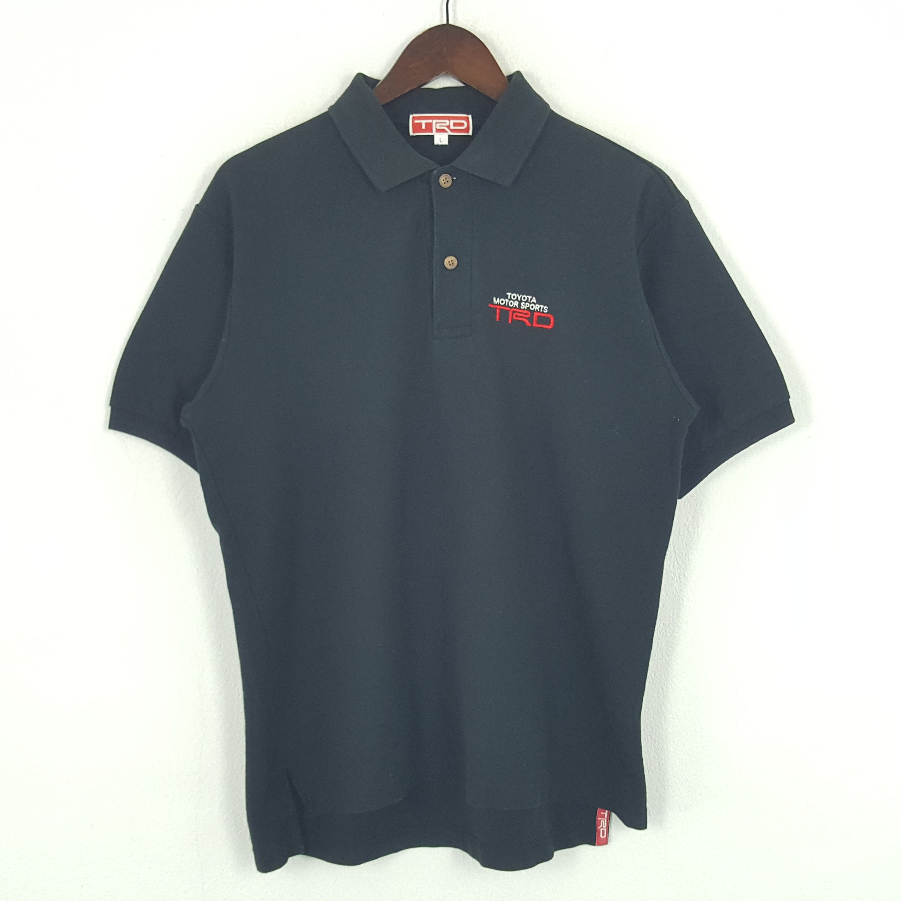 Vintage Vintage TRD Toyota Motor Sports Custom Art Polo Shirt Size US L / EU 52-54 / 3 - 2 Thumbnail