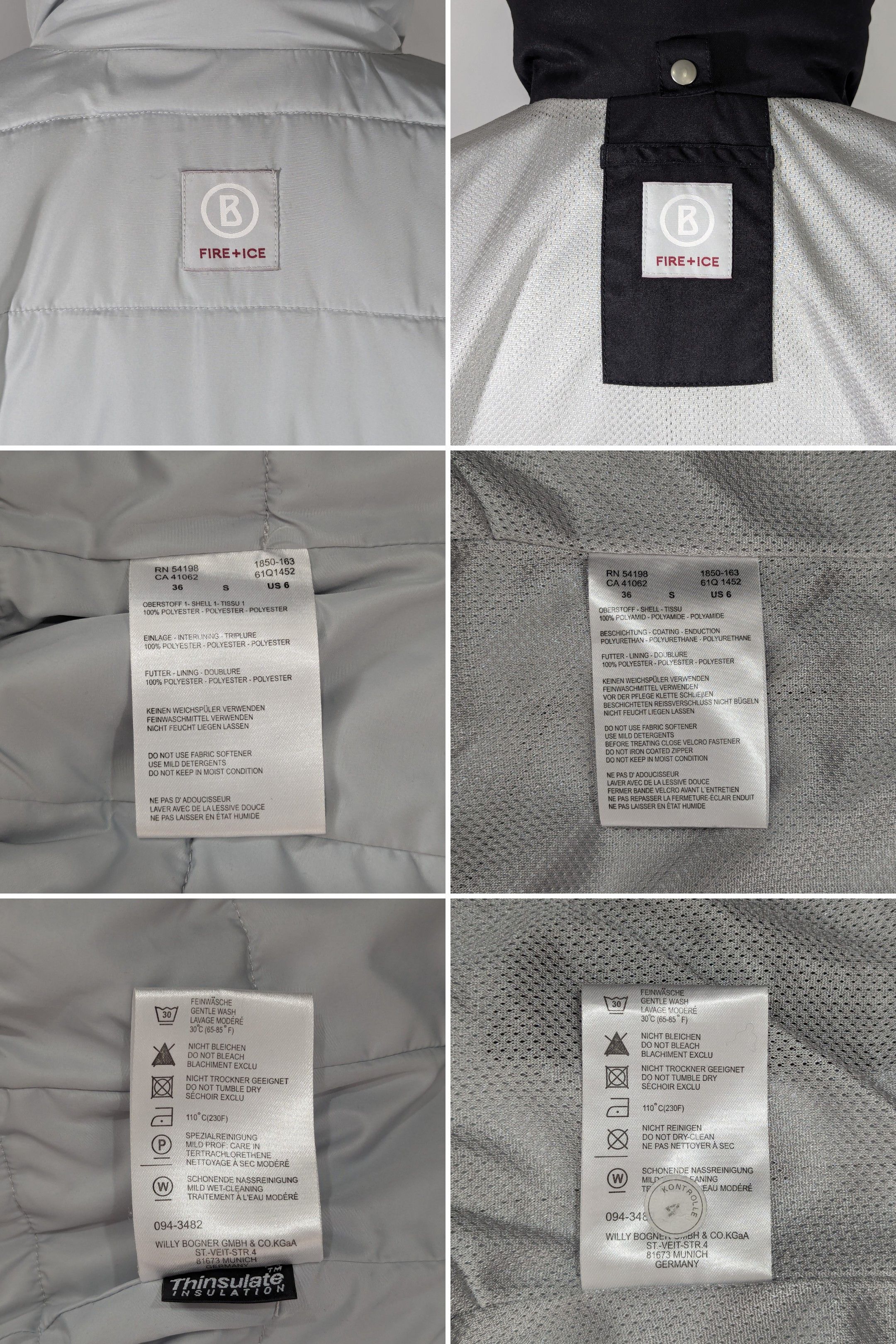 Bogner Bogner Fire + Ice Thinsulate Insulation Ski 3 in 1 Jacket Size S / US 4 / IT 40 - 22 Thumbnail